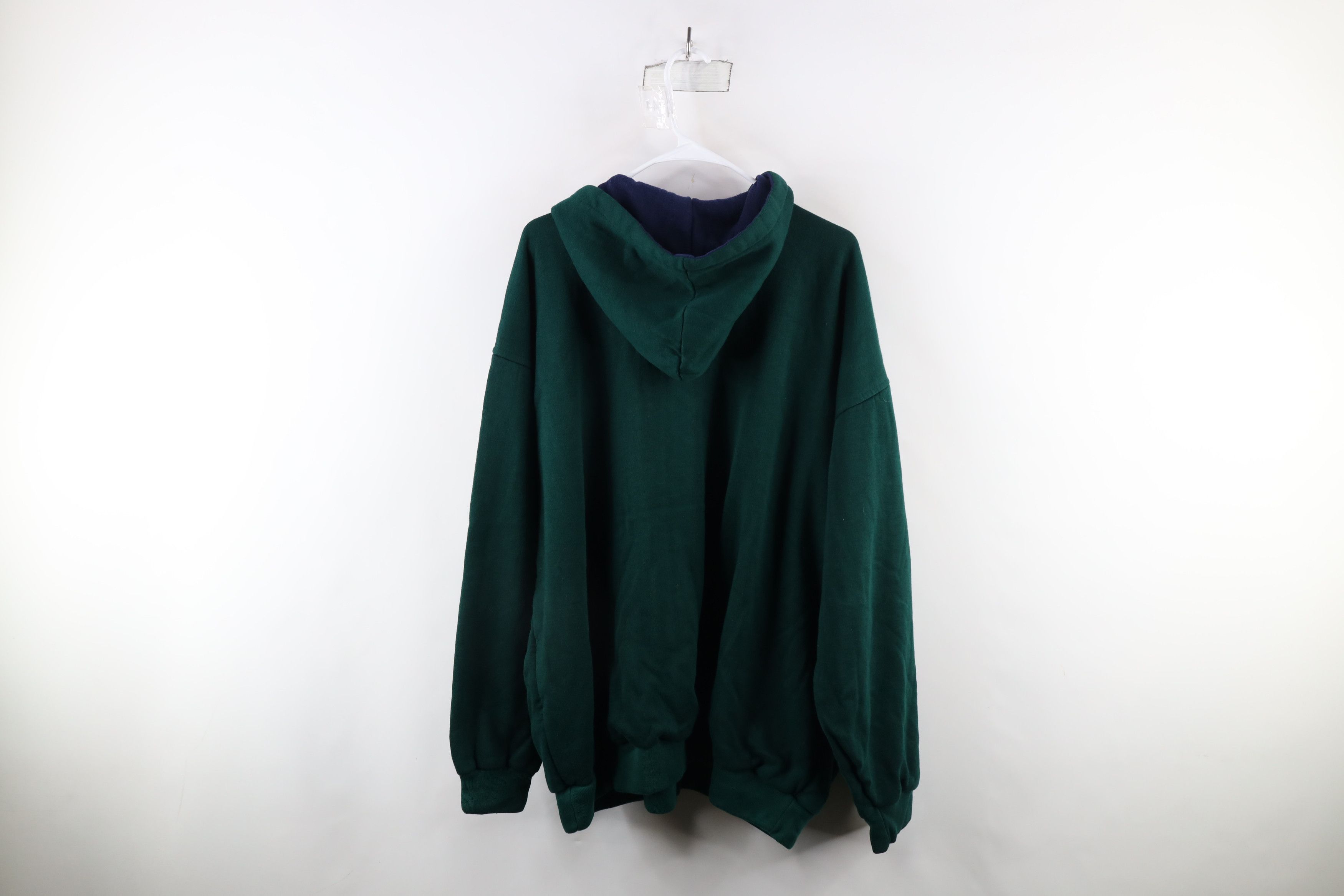 Vintage Vintage 90s Streetwear Heavyweight Thermal Lined Hoodie Size US XXL / EU 58 / 5 - 10 Thumbnail