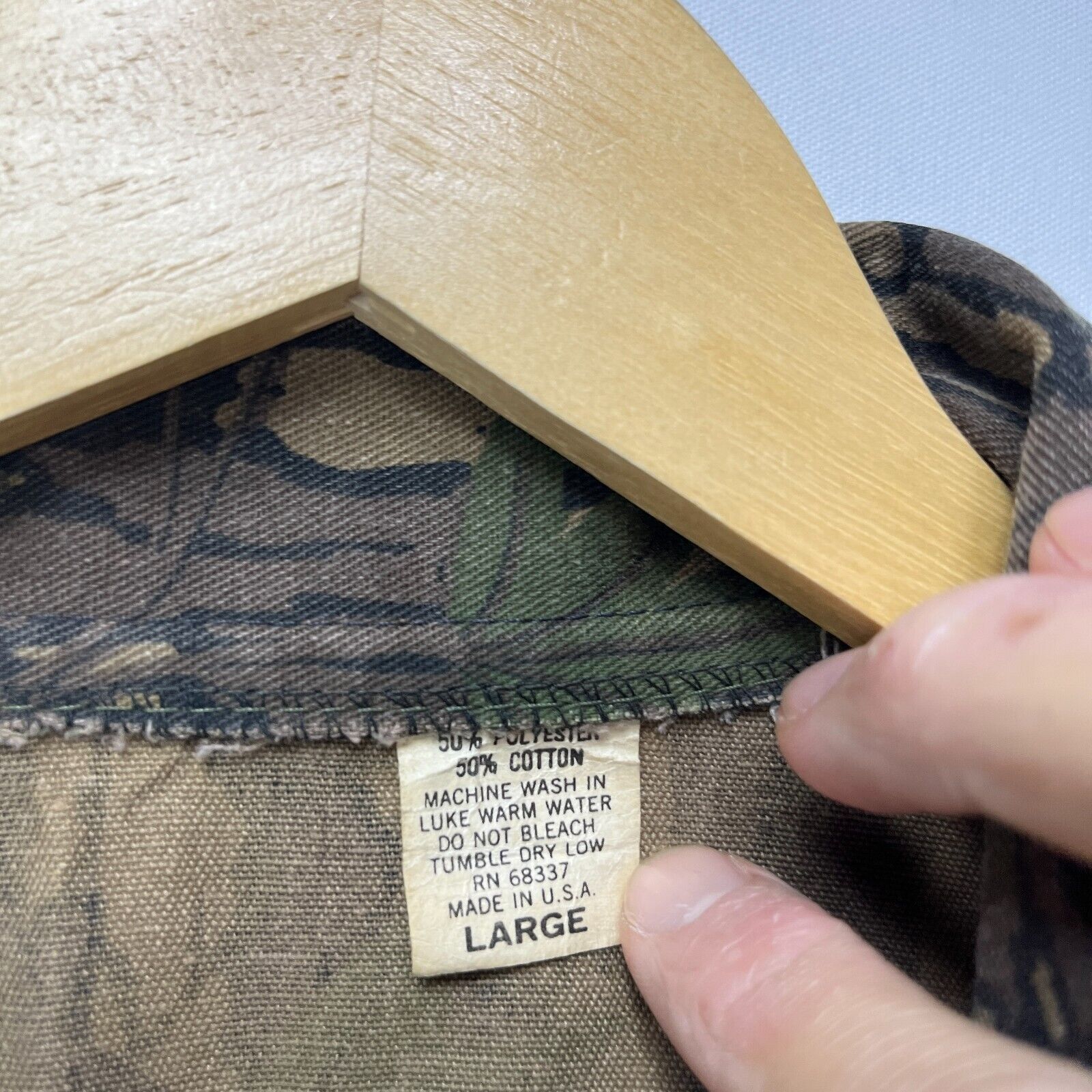 Realtree × Vintage Vintage '90s Realtree Camo Button-Up Shirt Large Made in USA Size US L / EU 52-54 / 3 - 4 Thumbnail