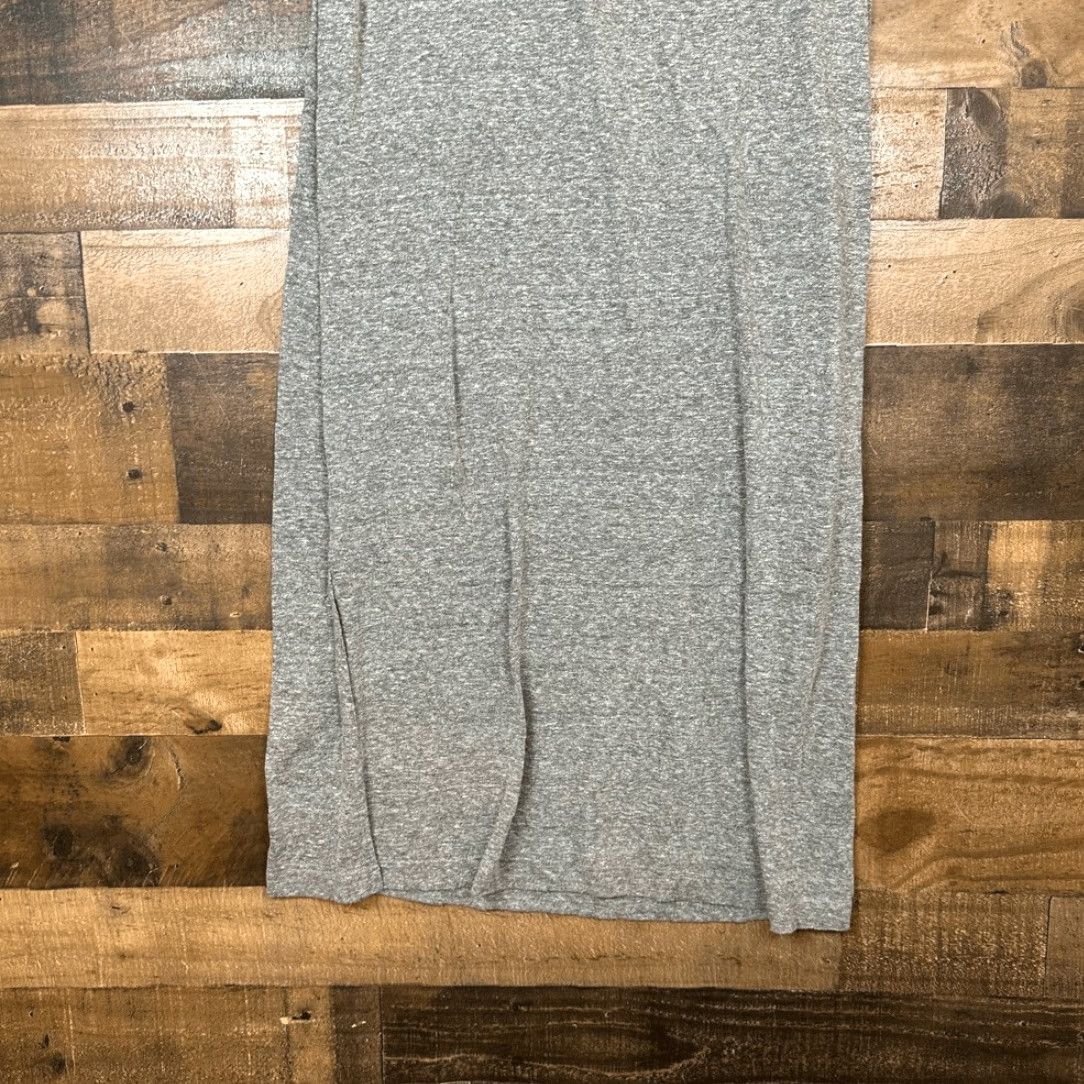 Vintage Current/Elliott The Perfect Muscle Tee Maxi Dress Slit Heather Gray L Women Dress Tank Maxi Large Gray Size L / US 10 / IT 46 - 2 Thumbnail
