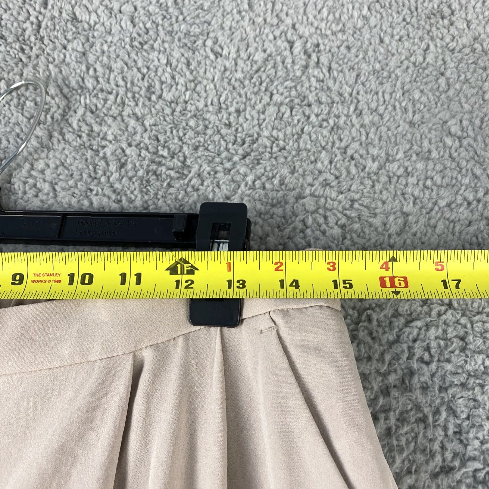 Vintage Wallis Wallis Tan Pleated Dress Pants - Size Women's 10 Curved Business 39-31 Size 32" / US 10 / IT 46 - 5 Thumbnail