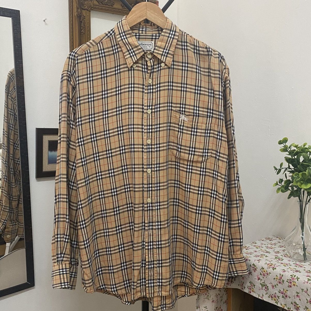 Burberry Burberrys Button up shirt Size US XL / EU 56 / 4 - 1 Thumbnail
