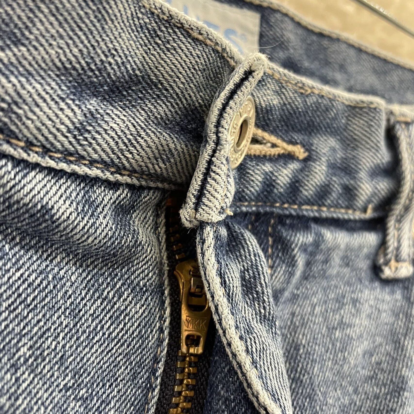 Vintage VINTAGE 90s Y2K Jeans 14 32 High Waisted Bootcut Medium Wash Denim 100% Cotton L.A. Blues Women's Jeans Mens? Size 36" / US 14 / IT 50 - 5 Thumbnail