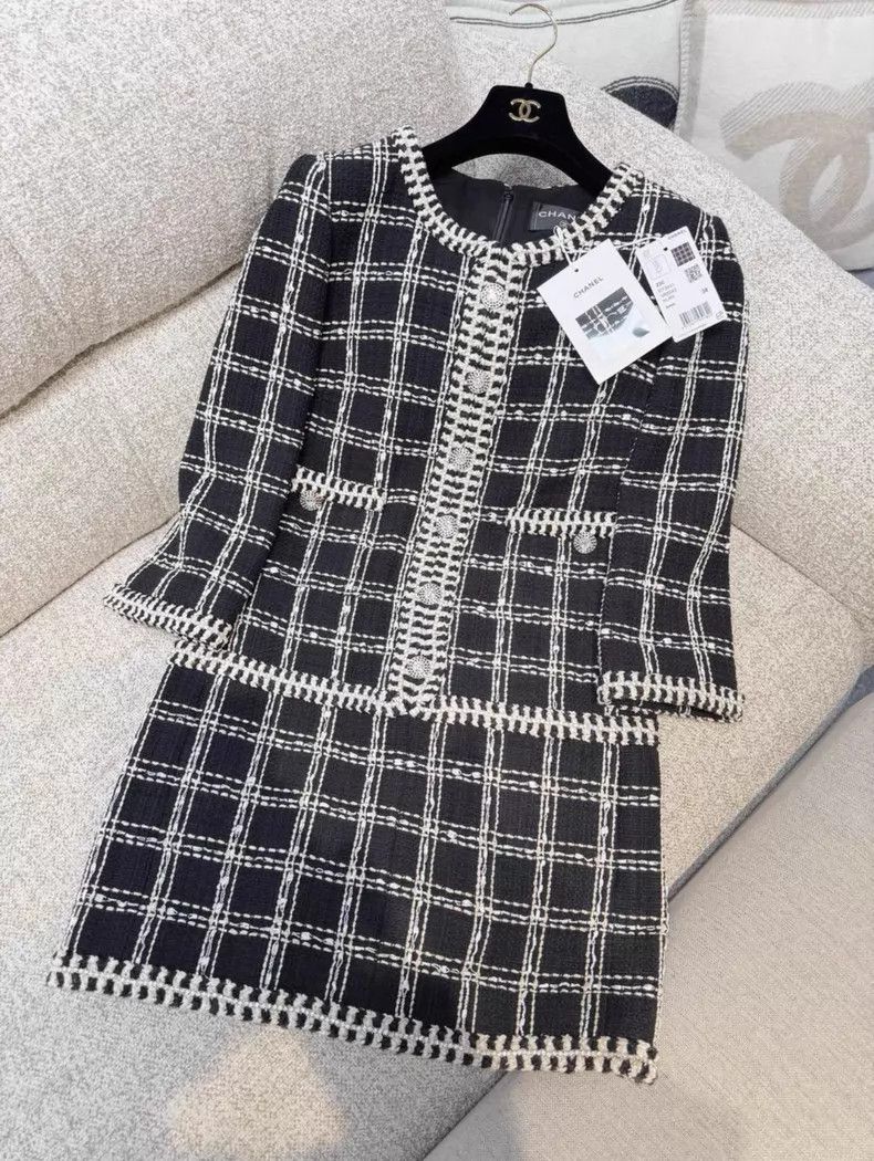 Chanel Chanel Heavy industry soft tweed dress Size XS / US 0-2 / IT 36-38 - 1 Thumbnail