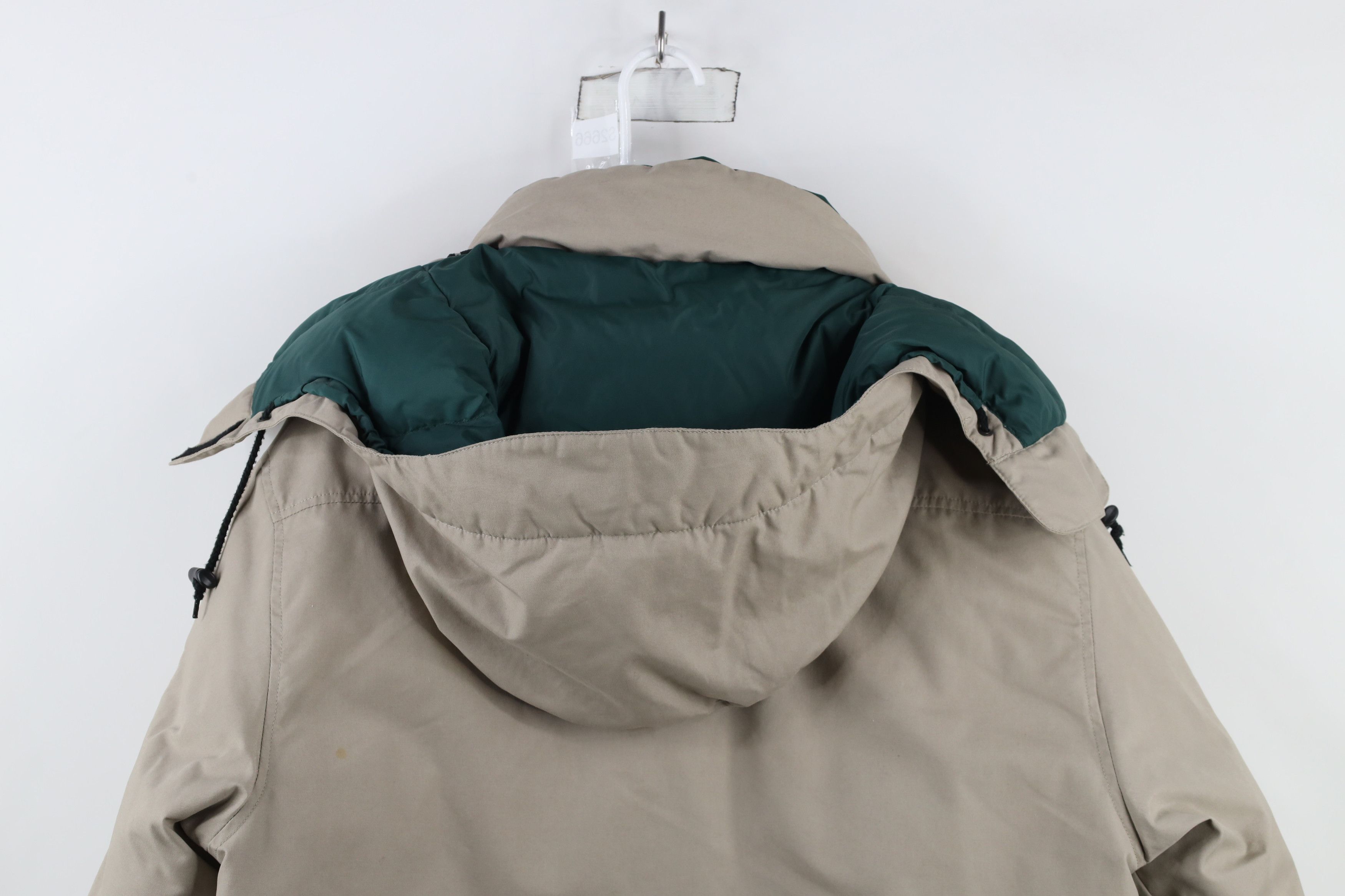 Eddie Bauer × Vintage Vintage 90s Eddie Bauer Line Duck Down Hooded Puffer Jacket Size US L / EU 52-54 / 3 - 15 Thumbnail