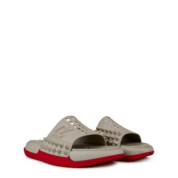Christian Louboutin Take It Easy Slides Size US 13 / EU 46 - 4 Thumbnail