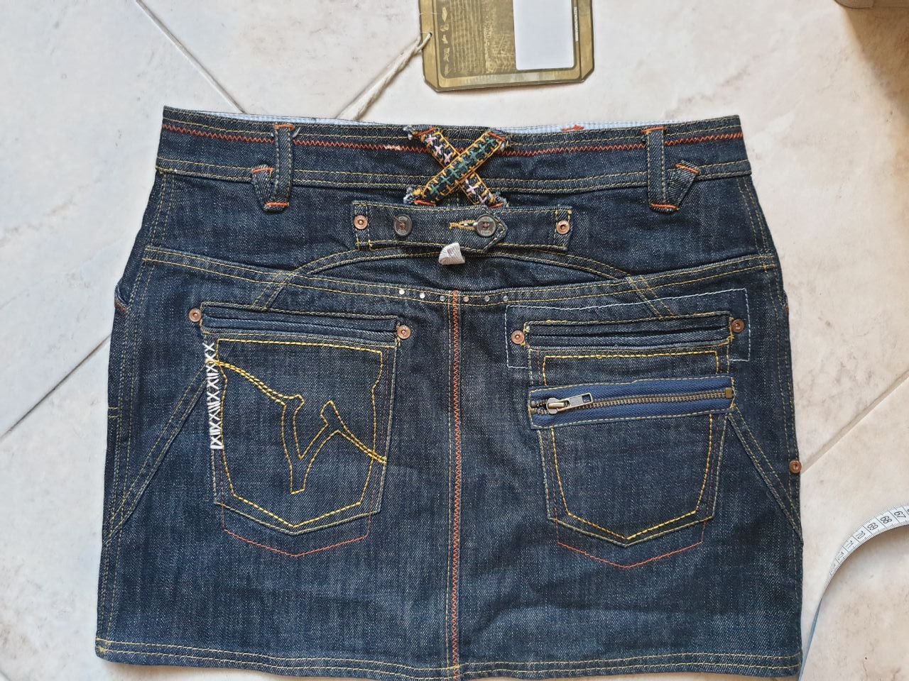 Von Dutch Von Dutch denim mini skirt sz 30 Size 27" / US 4 / IT 40 - 2 Thumbnail