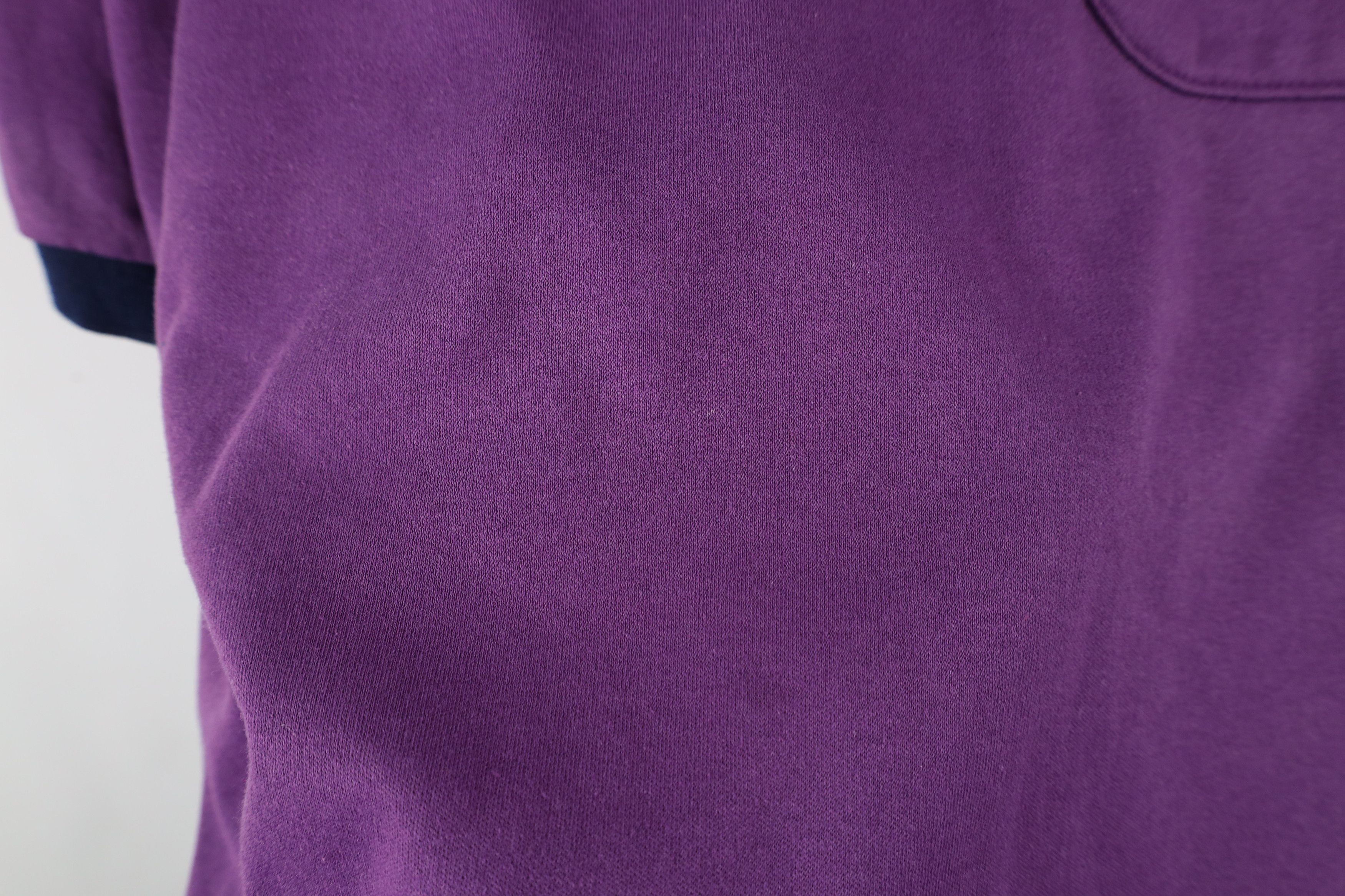 Vintage Vintage 90s Spell Out Matco Tools Polo Shirt Purple USA Size US L / EU 52-54 / 3 - 9 Thumbnail