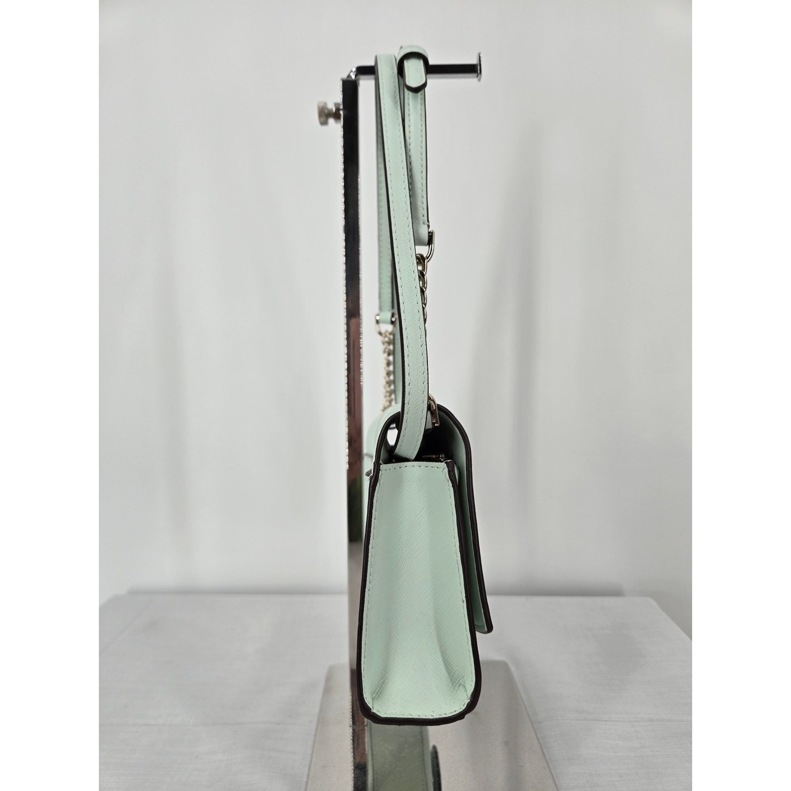 Kate Spade Kate Spade Carson Saffiano Leather Crossbody in Mint Size ONE SIZE - 12 Thumbnail