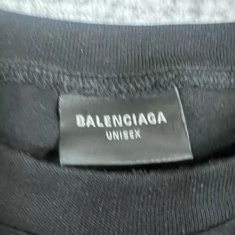Balenciaga Balenciaga Blue Label Letter Logo Long Sleeve Size US L / EU 52-54 / 3 - 4 Thumbnail