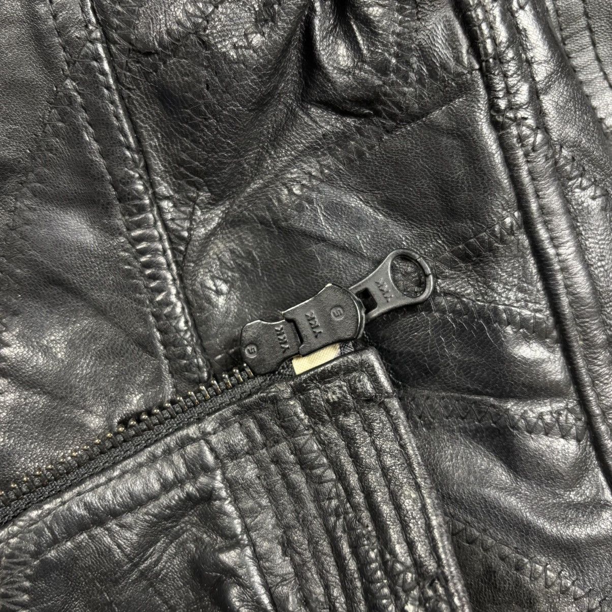 Tornado Mart Hideaways Nicole patchwork riders leather jacket vkei style Size US M / EU 48-50 / 2 - 9 Thumbnail