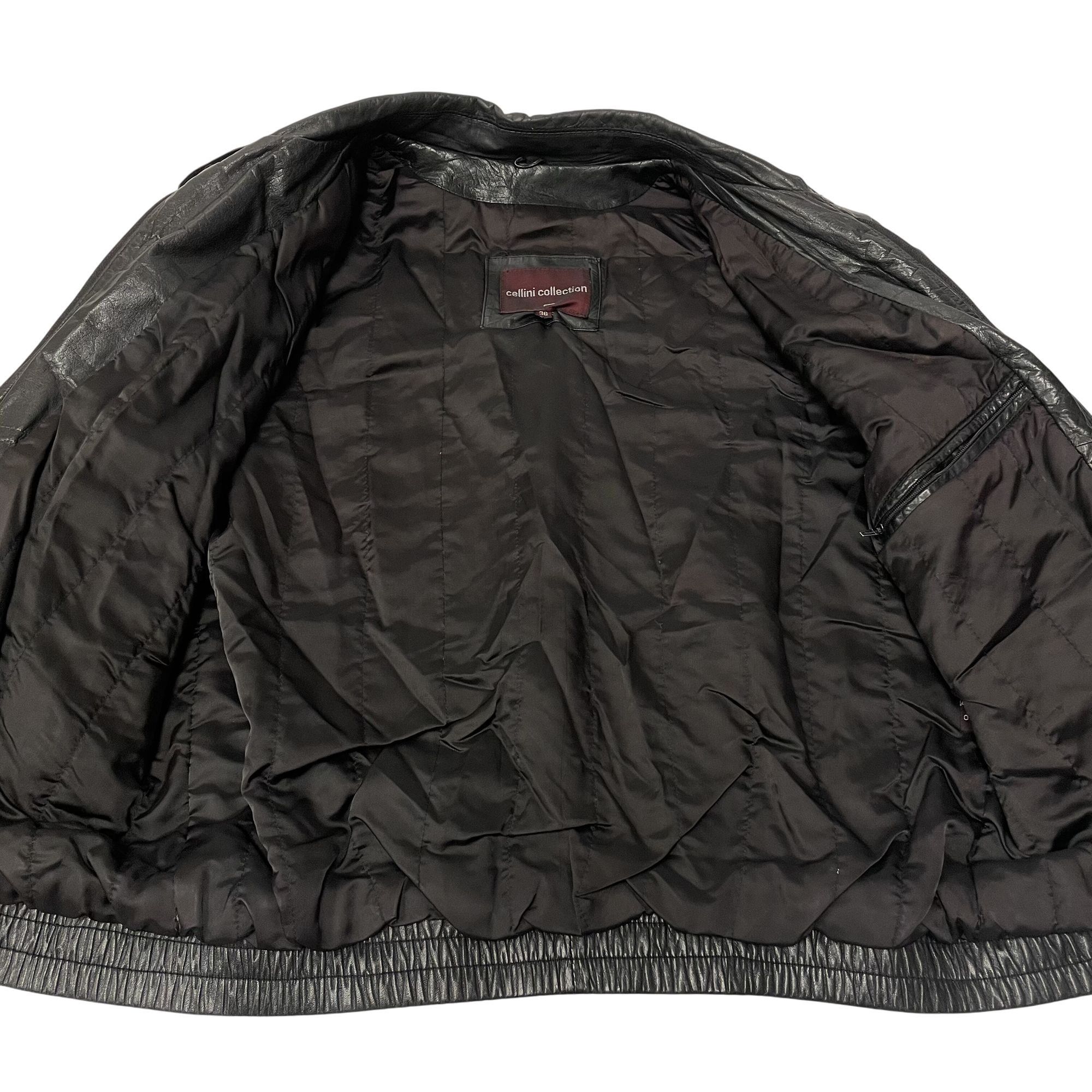 Other Vtg Cellini CAFE RACER Leather Motorcycle Biker Bomber Size US S / EU 44-46 / 1 - 5 Thumbnail