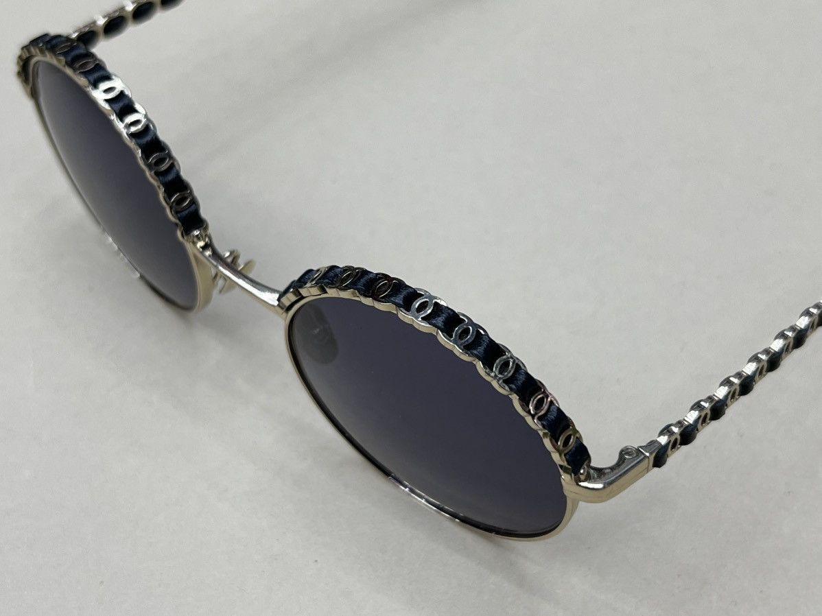 Chanel Chanel Round Sunglasses Size ONE SIZE - 5 Thumbnail
