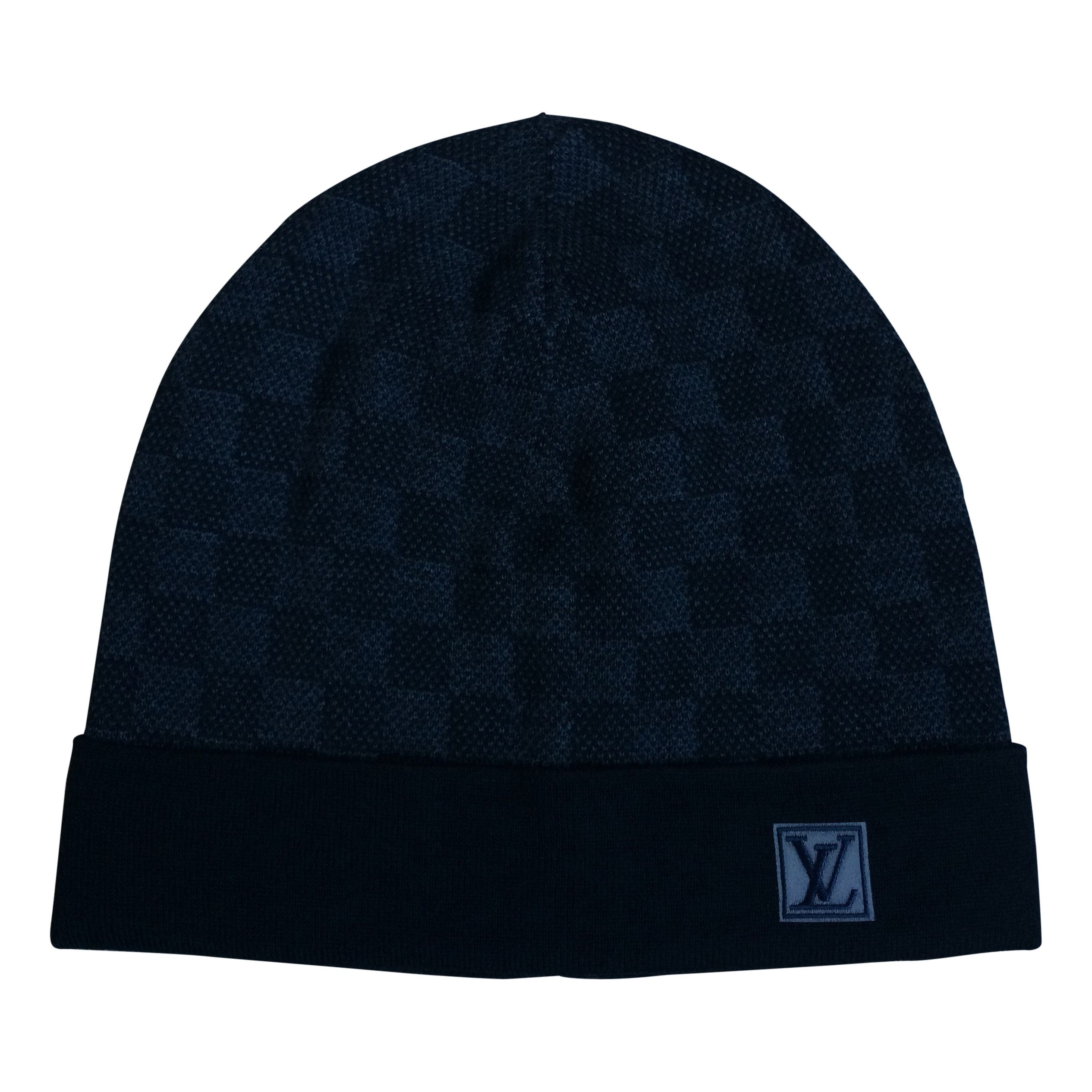 Louis Vuitton Louis Vuitton Damier Initiales Beanie Hat Size ONE SIZE - 1 Thumbnail