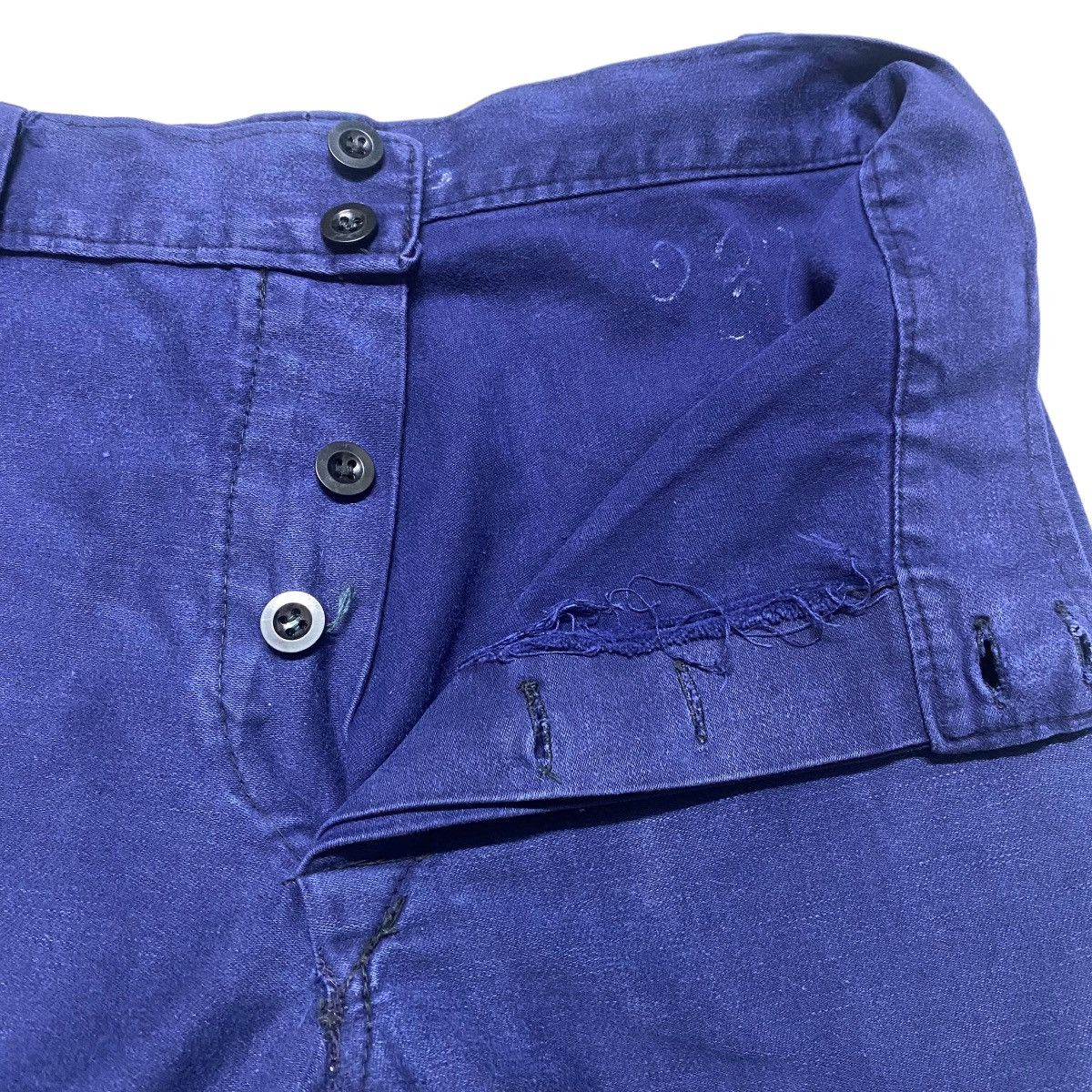 Vintage Vintage 50s French Work Pants Moleskin Size US 30 / EU 46 - 14 Thumbnail