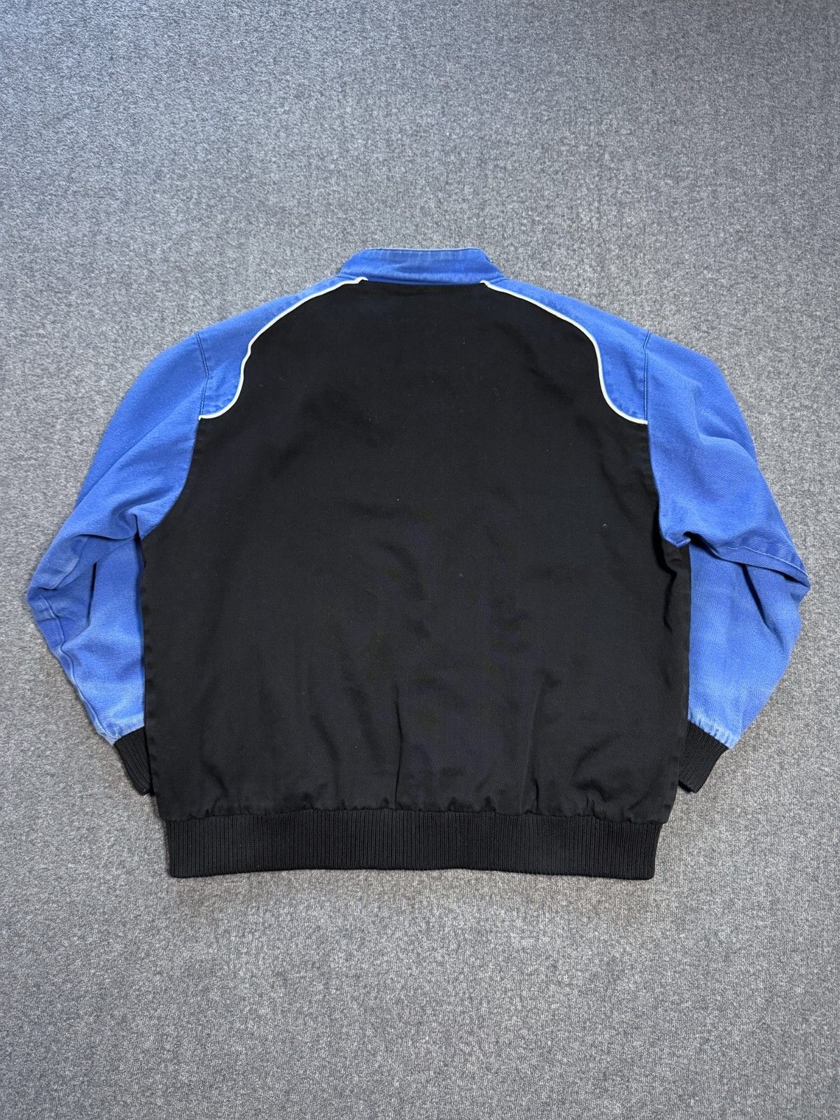 Vintage Heavyweight Racing Denim Bomber Embroidered Moto Zip XL Size US XL / EU 56 / 4 - 3 Thumbnail
