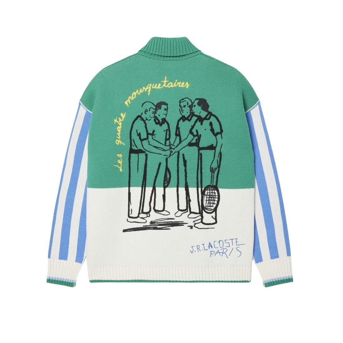 Lacoste Lacoste Runway Multicolor Loose-Fit Sweater Size US S / EU 44-46 / 1 - 2 Thumbnail