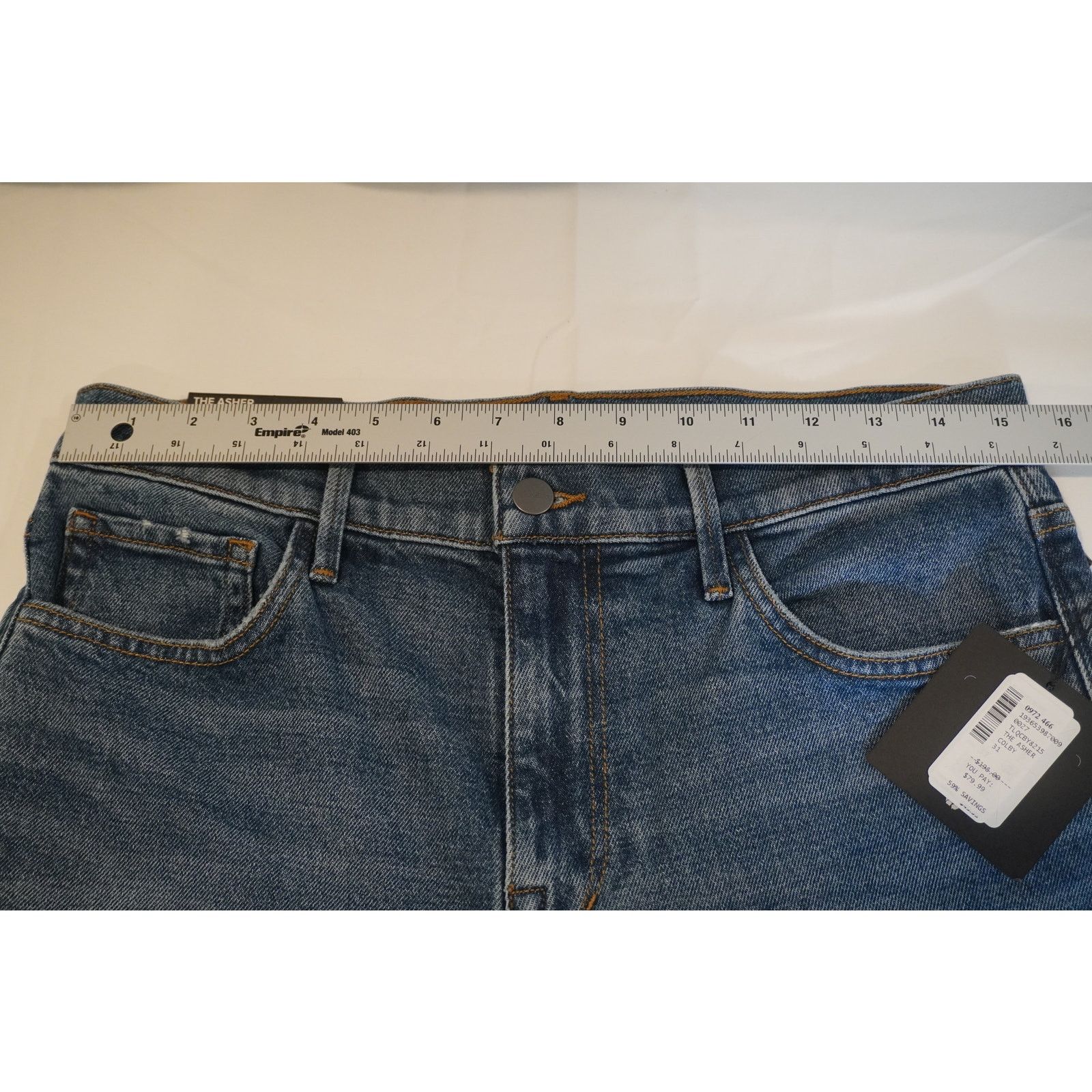 Joe's Joe’s Jeans “The Asher” Slim Fit Jeans Size 31 Blue Denim Size US 31 - 5 Thumbnail