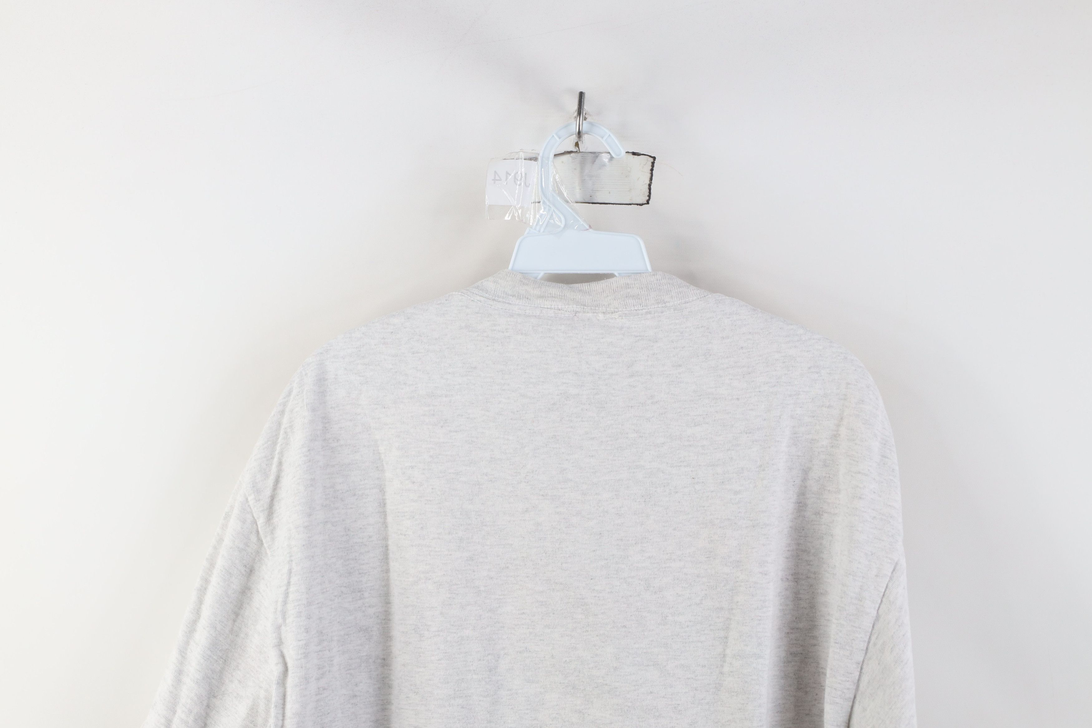Vintage Vintage 90s Y2k Streetwear Kick Ash T-Shirt Heather Gray Size US L / EU 52-54 / 3 - 10 Thumbnail