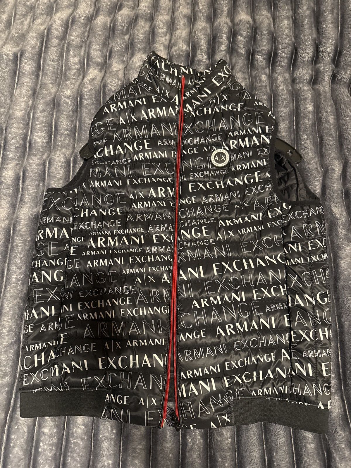 Armani Exchange Armani Exchange Vest (rare item) Size US L / EU 52-54 / 3 - 1 Thumbnail