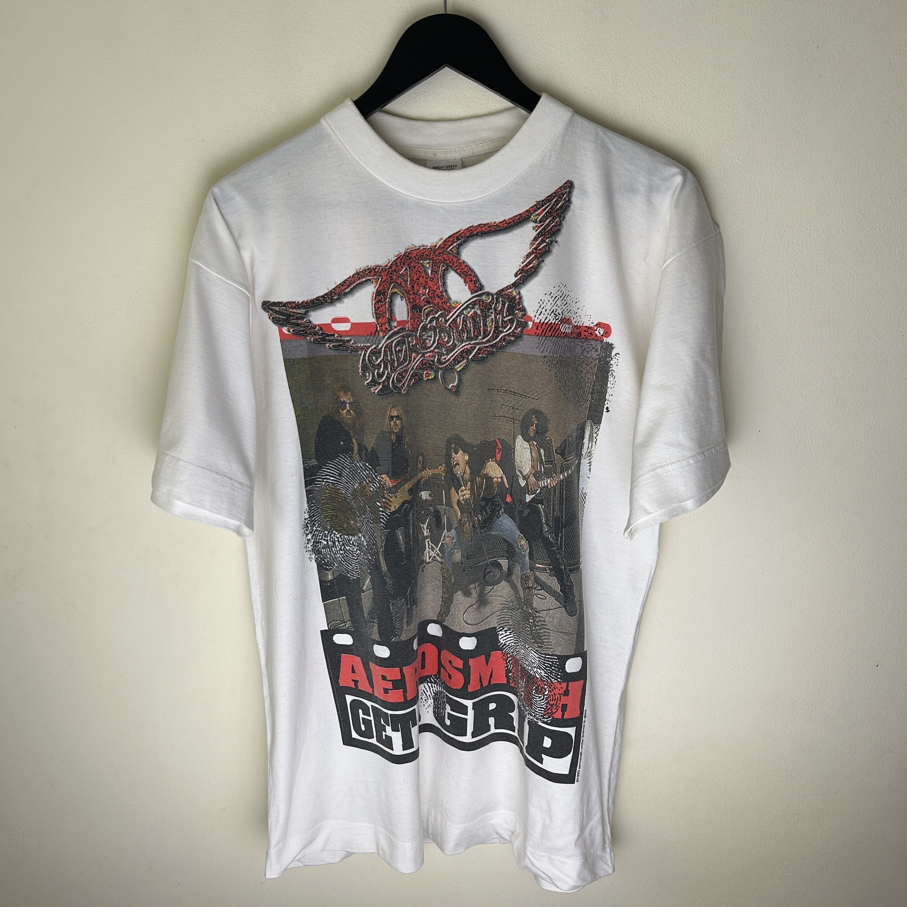 し*ま様 最終値下げAerosmith 1993年製 Tシャツ　get a gr Aerosmith 1993 | eBay