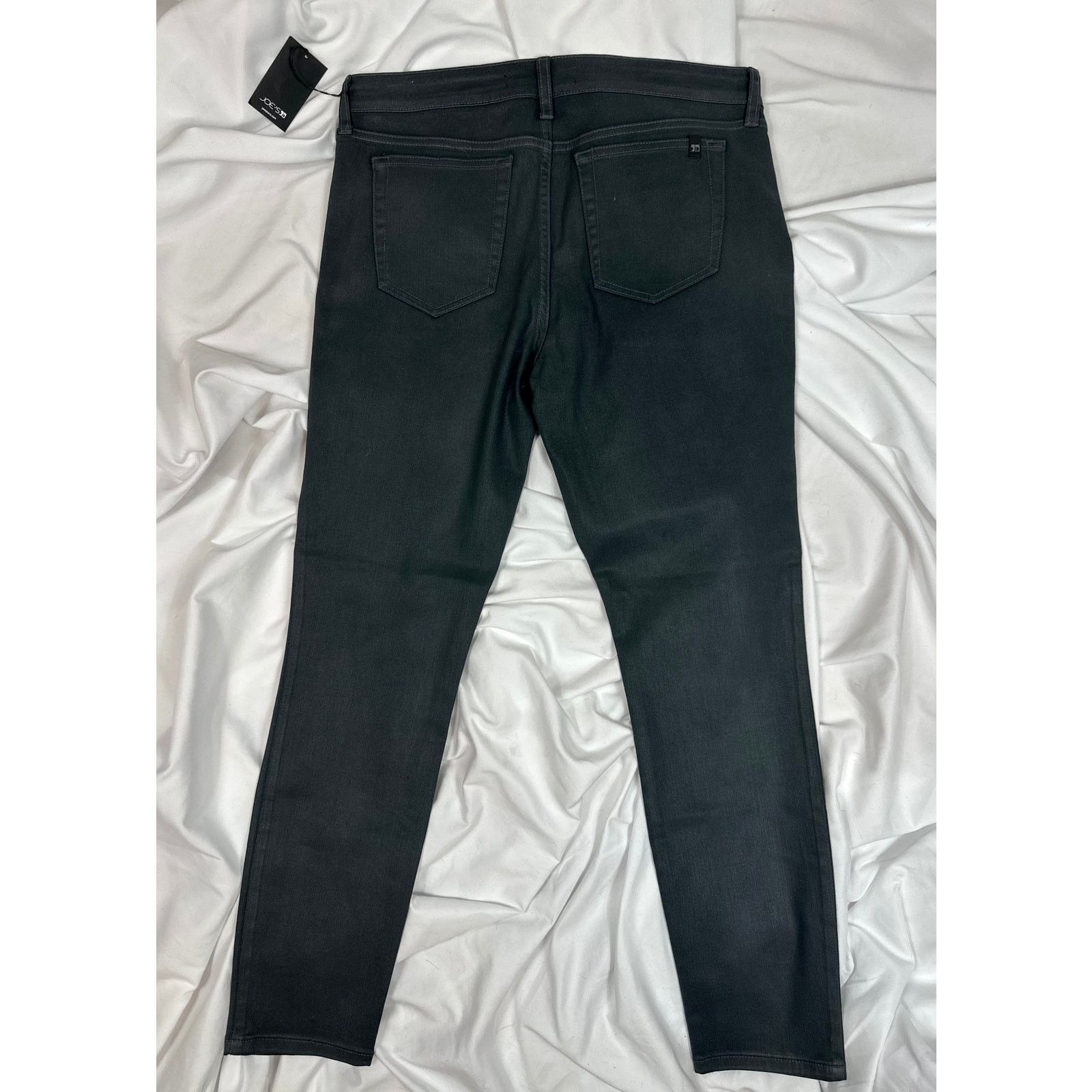 Other Joes Jeans Straight Leg Logo Back Pocket Black 31 Size 31" - 11 Thumbnail