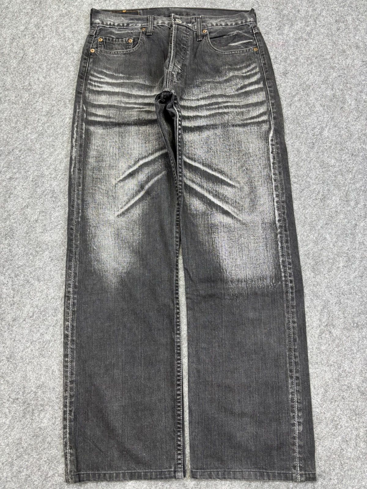Levi's Vintage Levis 501 Original Sick Fades Denim F755 Size US 30 / EU 46 - 15 Thumbnail