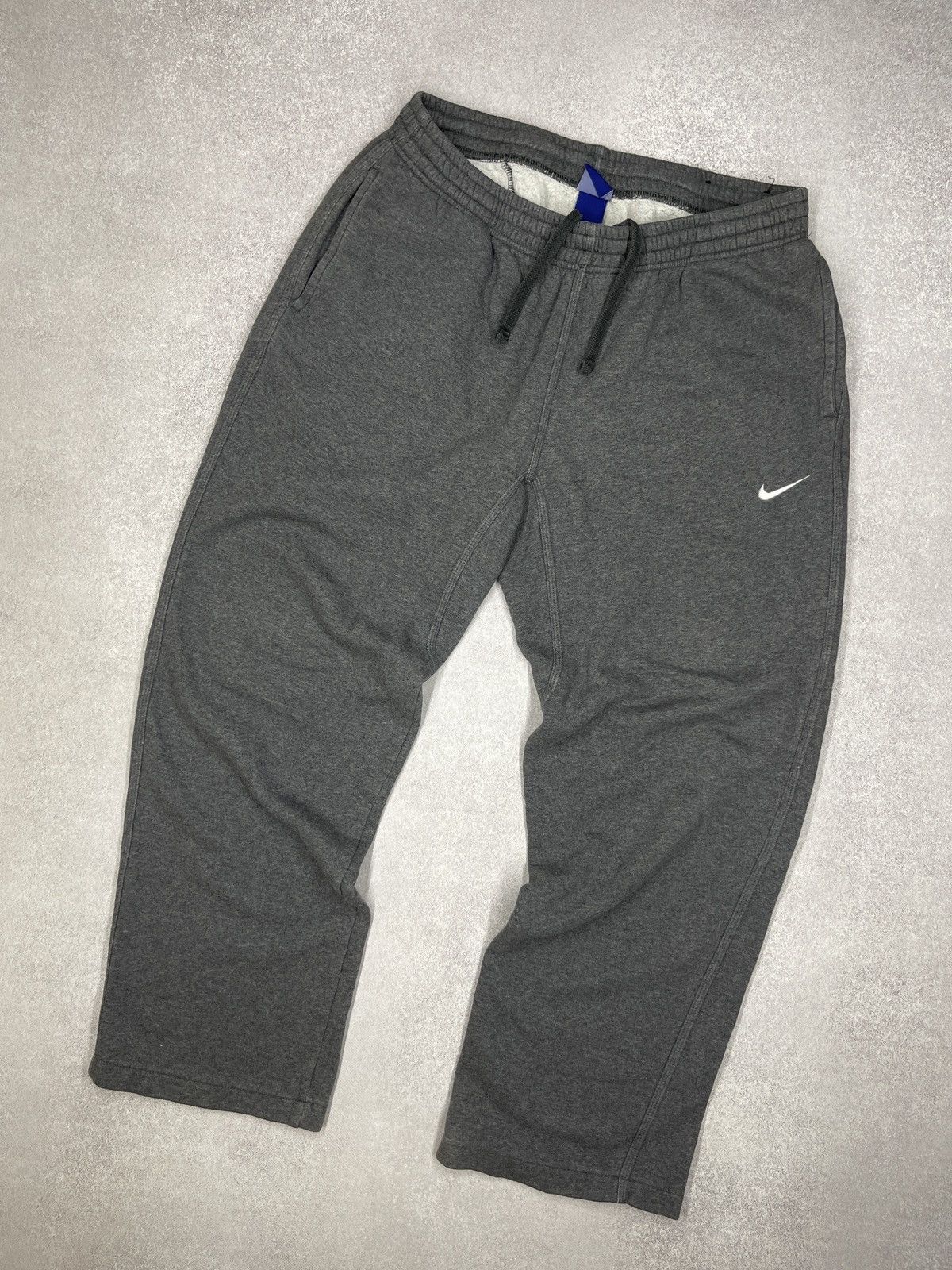 Vintage Nike Basic Grey Wide Sweatpants Drill ACG TN Size XL