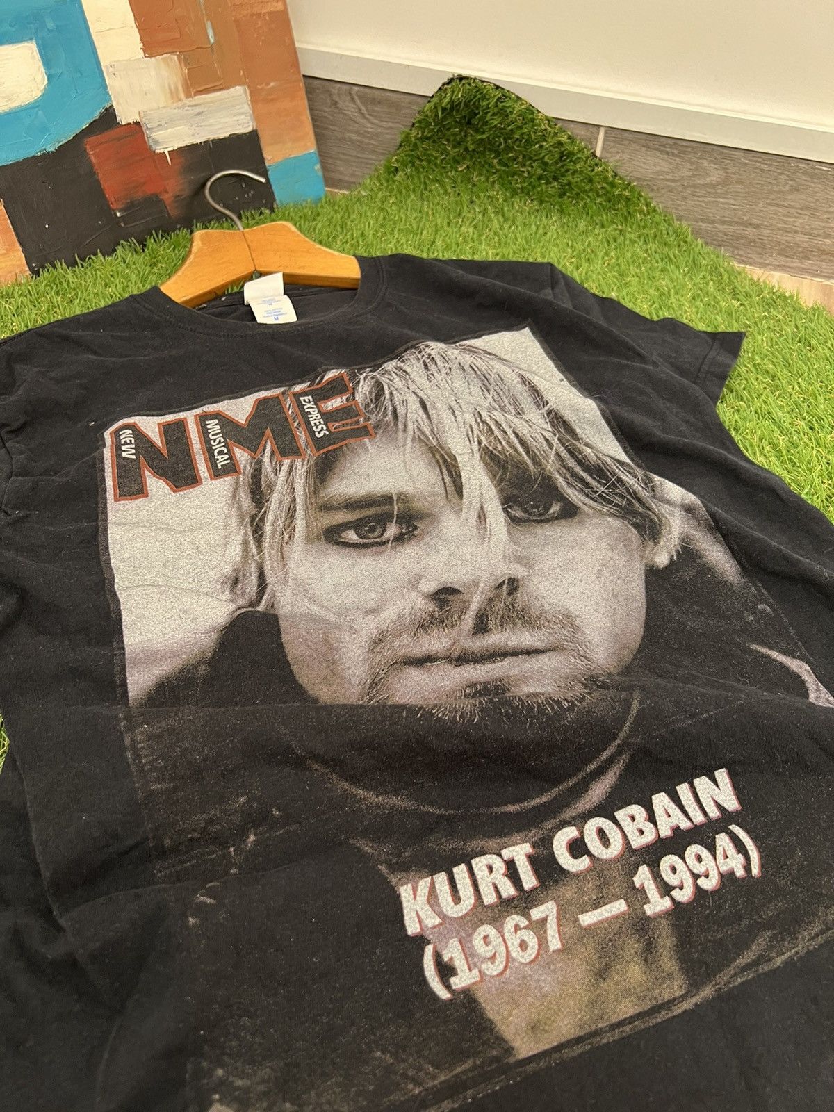 Nirvana Nirvana Kurt Cobain vintage t-shirt Size US M / EU 48-50 / 2 - 6 Thumbnail