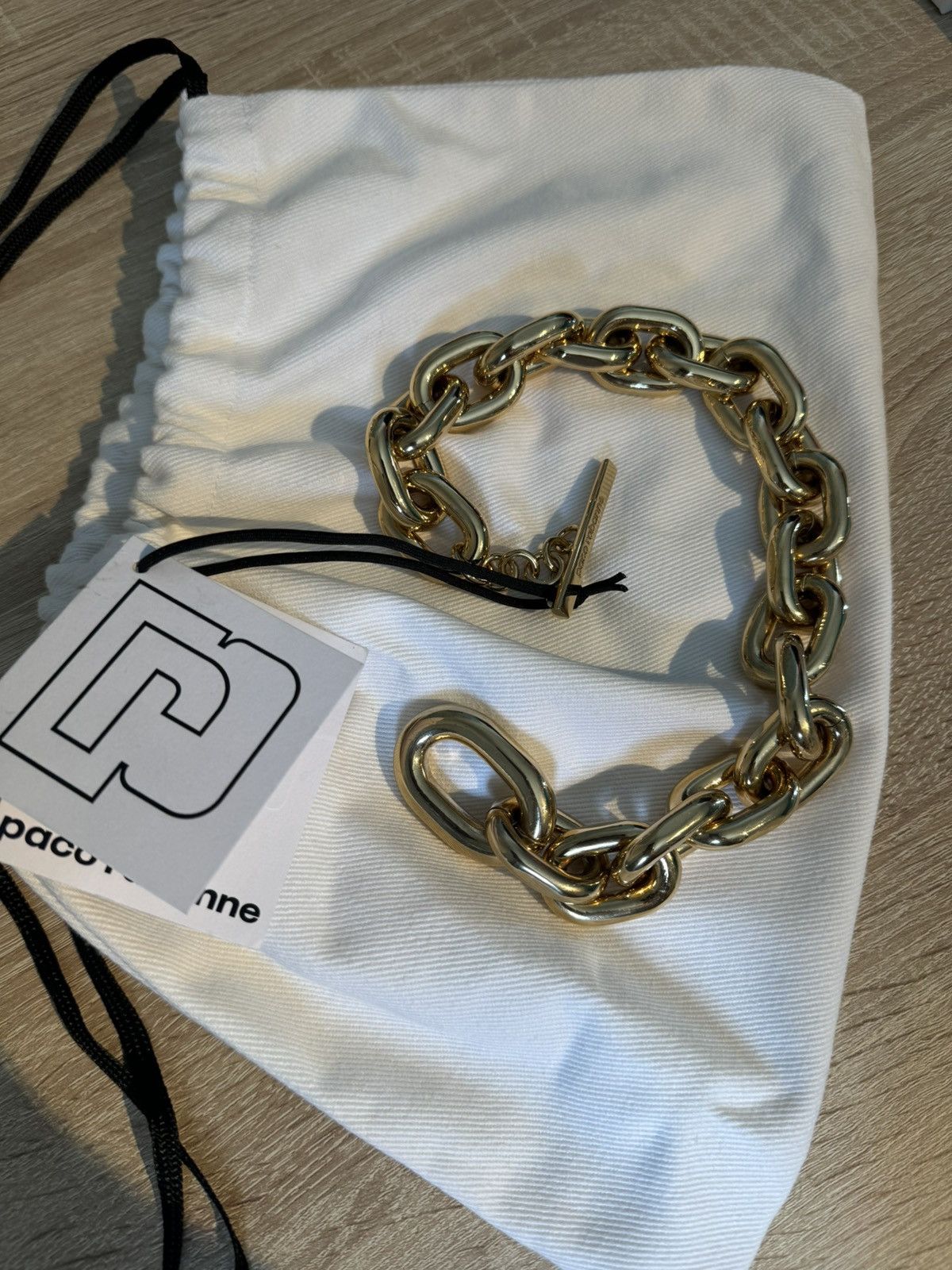 Paco Rabanne Paco Rabanne chunky XL necklace Size ONE SIZE - 5 Thumbnail