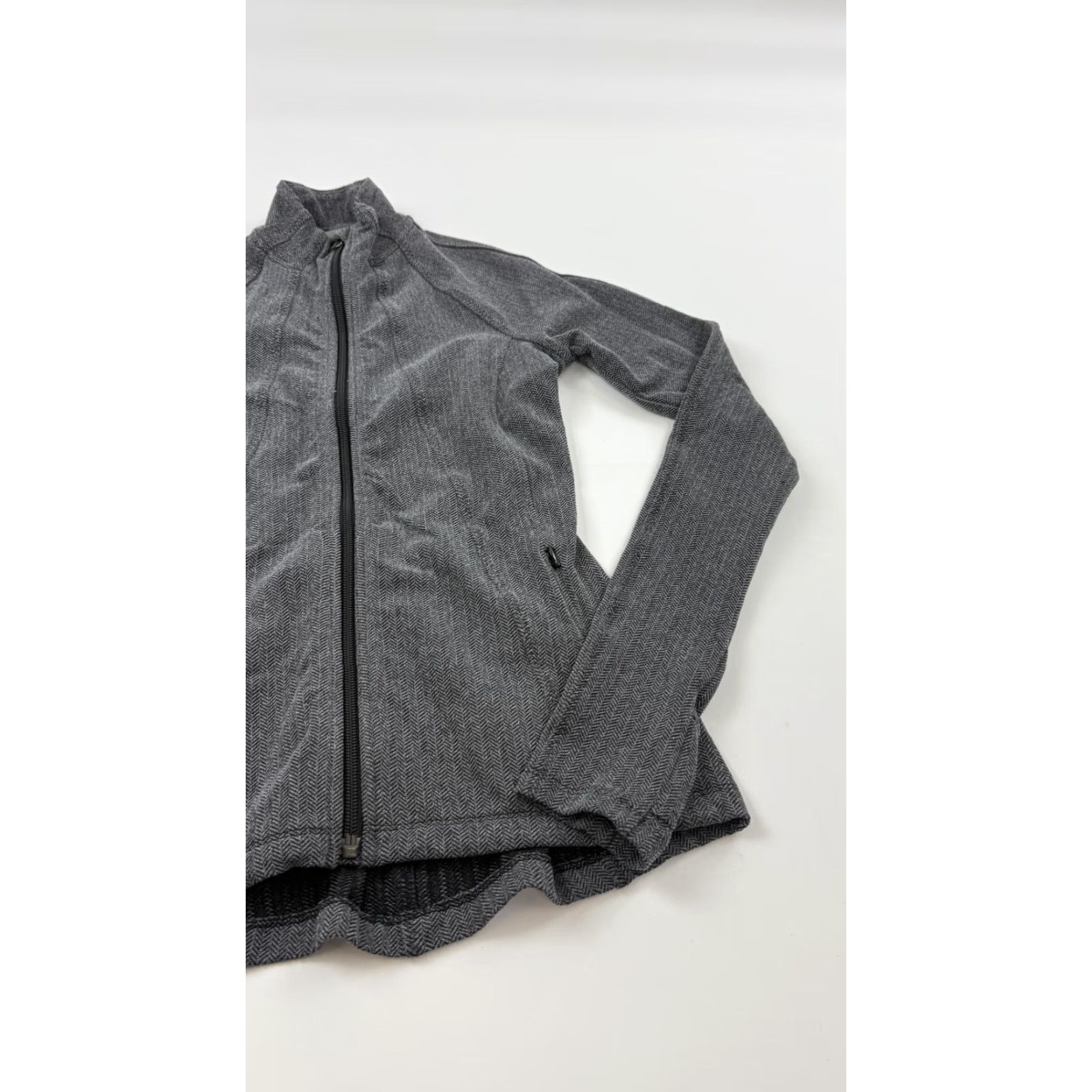 Athleta Athleta Jacket XXS Womens Herringbone Full Zip Pockets Lightweight Outdoor Size XS / US 0-2 / IT 36-38 - 3 Thumbnail