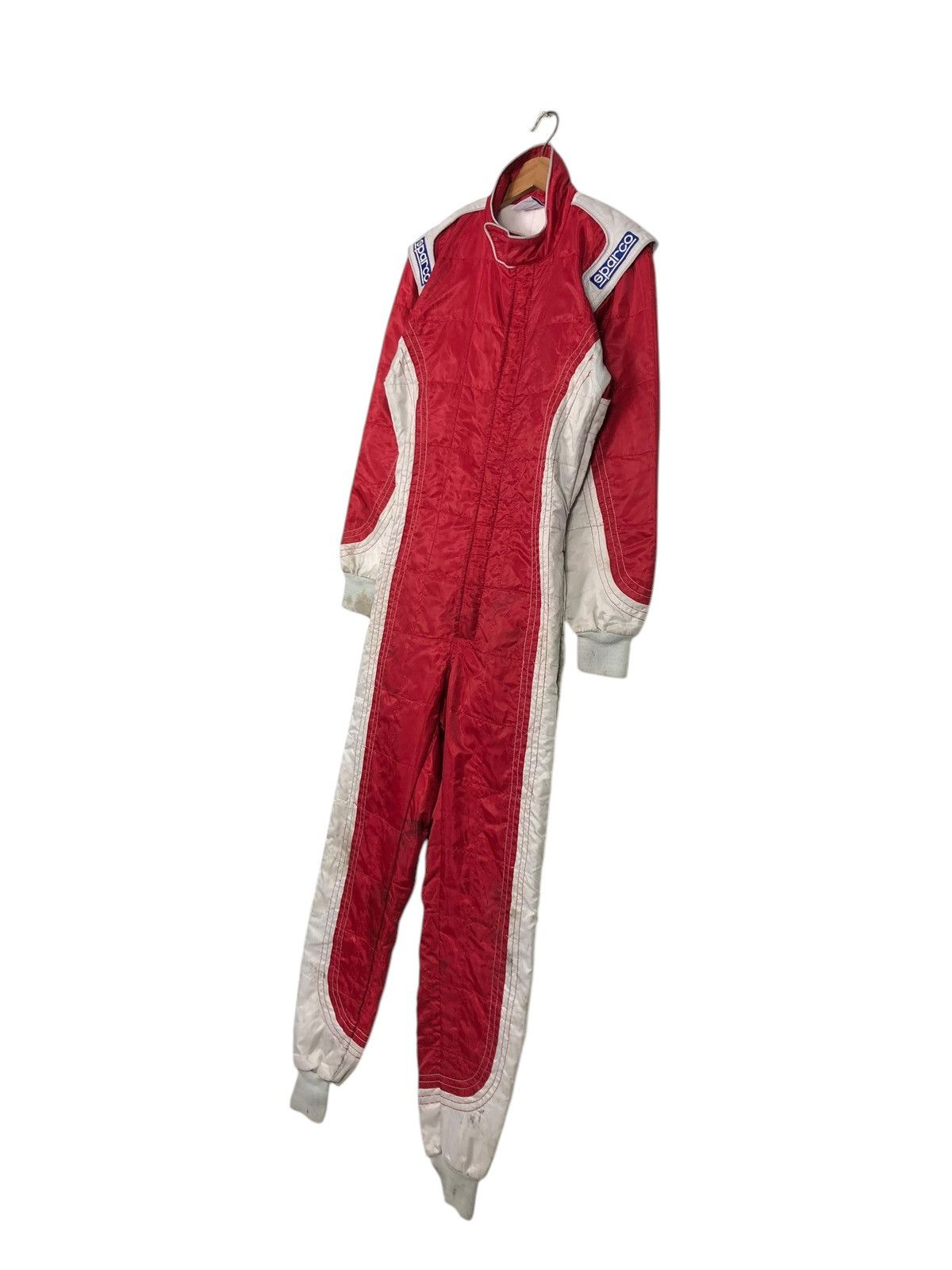 Sports Specialties 🔥VINTAGE SPARCO COVERALL RACING BIG LOGO SPELL OUT Size US 30 / EU 46 - 4 Thumbnail