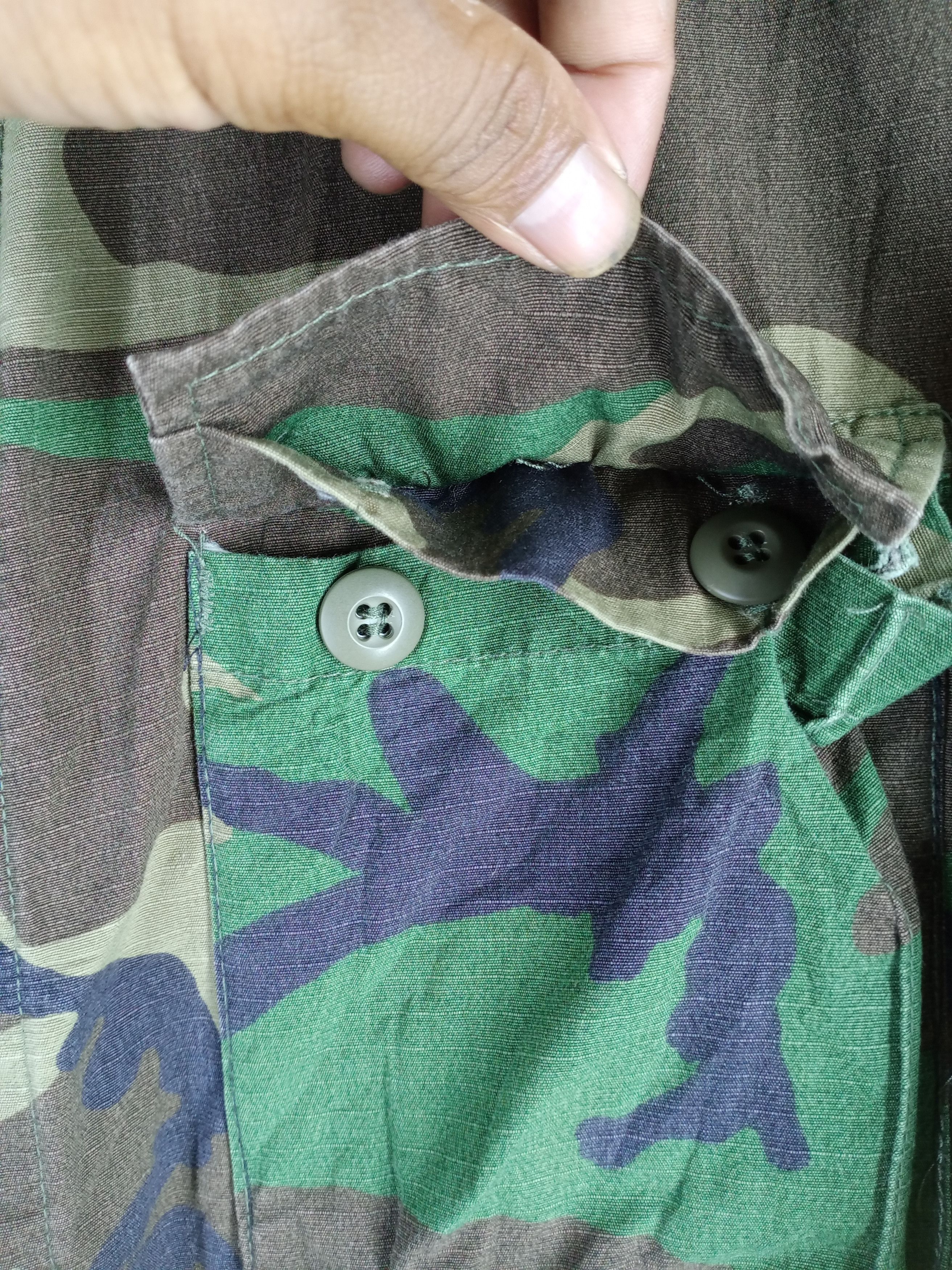 Vintage Rare Vintage 80s US Army Camo Military Jacket Size US XXL / EU 58 / 5 - 6 Thumbnail