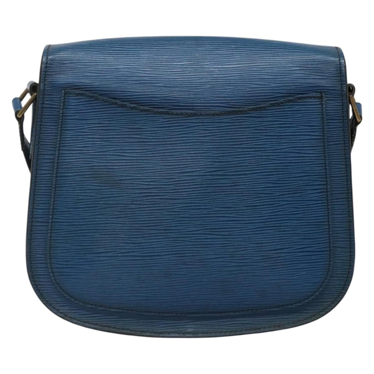Louis Vuitton LOUIS VUITTON Epi Saint Cloud GM Shoulder Bag Toledo Blue Size ONE SIZE - 2 Thumbnail