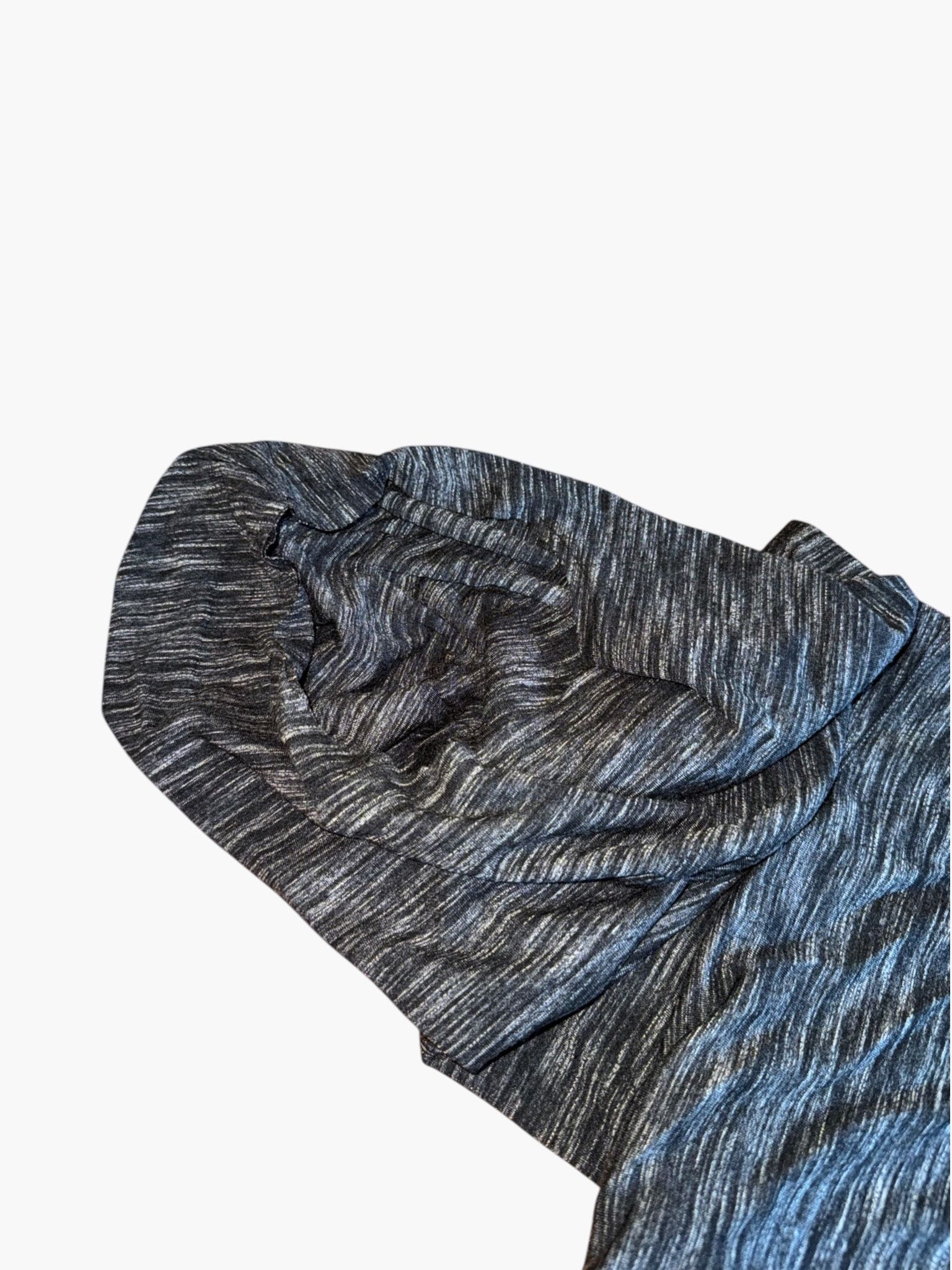 Underated Underrated London - Super long Techwear Draped Hoodie (Grey) Size US S / EU 44-46 / 1 - 2 Thumbnail