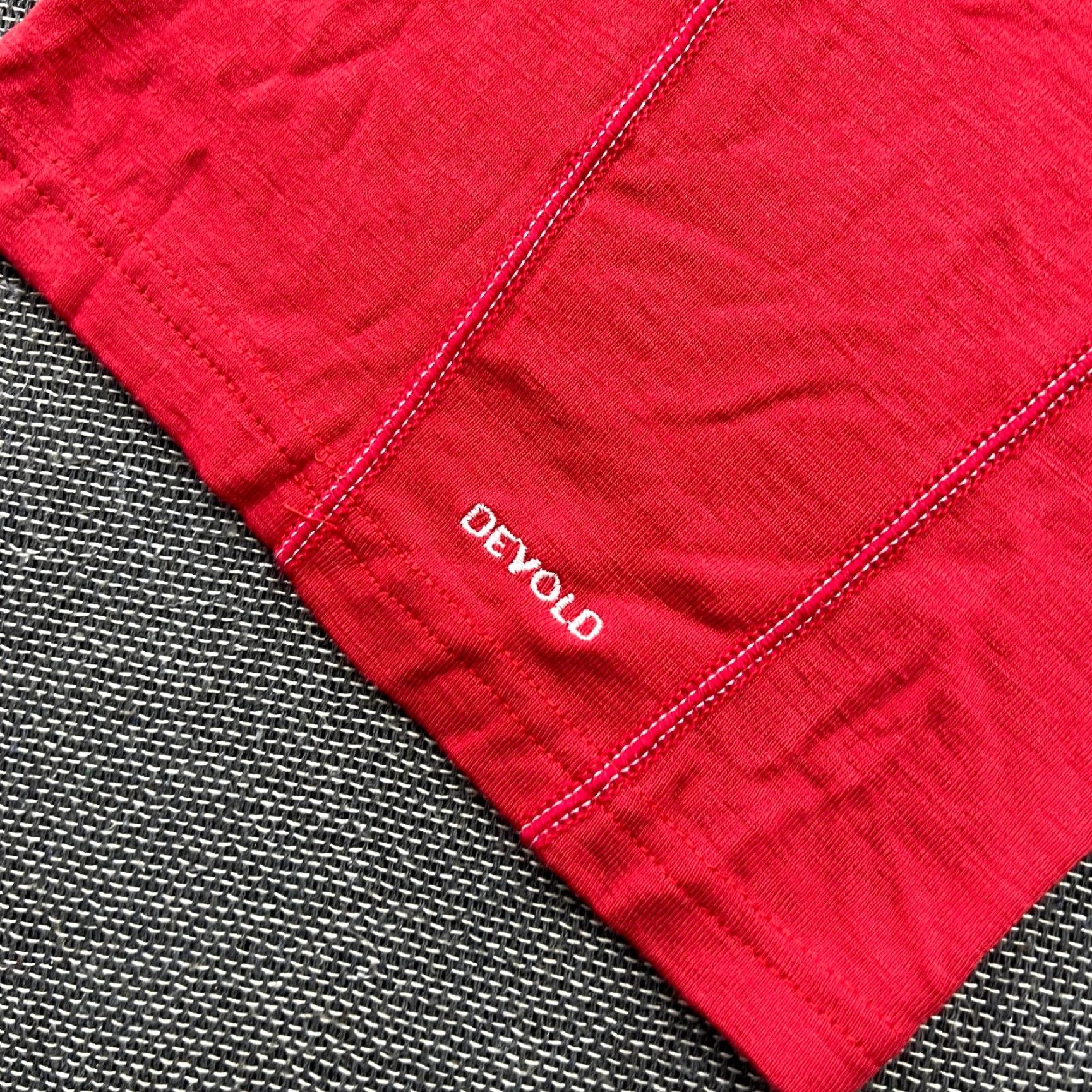 Vintage DEVOLD Multisport Neck Warmer 100% Merino Wool OS Tube Scarf Outdoor Gaiter Red Size ONE SIZE - 3 Thumbnail