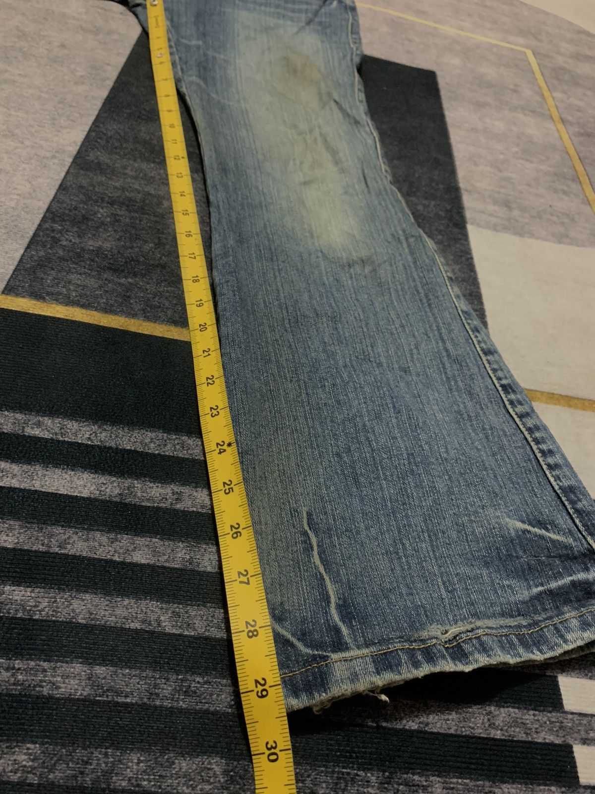 Hysteric Glamour TINSTER BOOT CUT DENIM PANTS Size US 30 / EU 46 - 14 Thumbnail