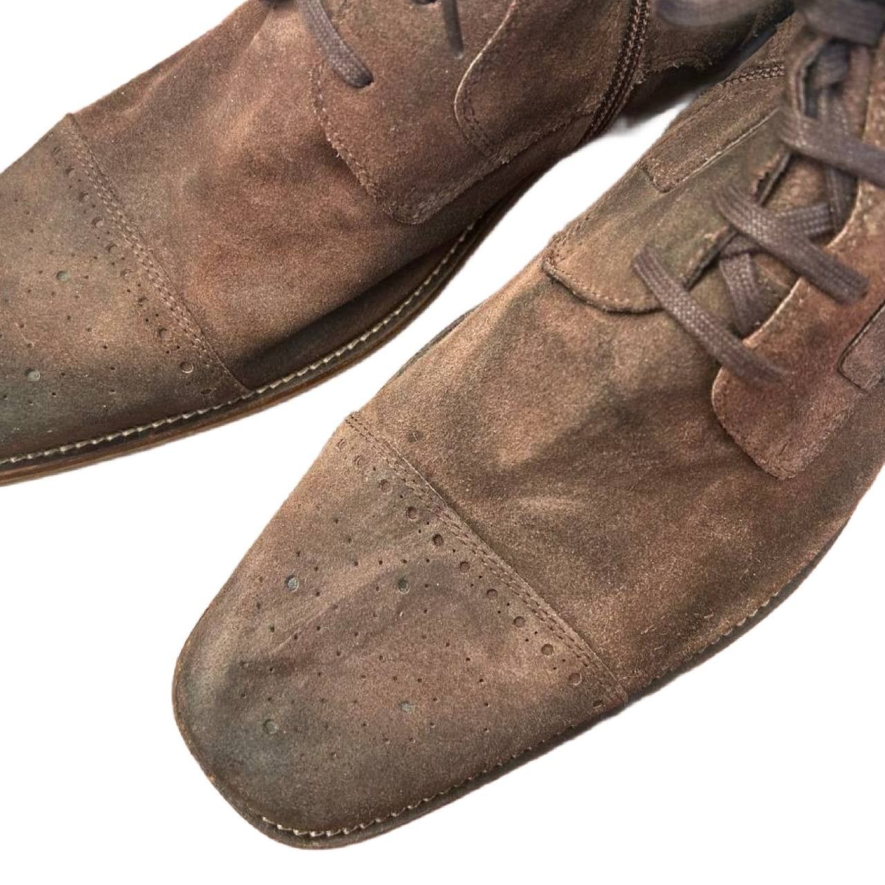 Luxire zign high suede leather brogue #4 Size US 10.5 / EU 43-44 - 5 Thumbnail