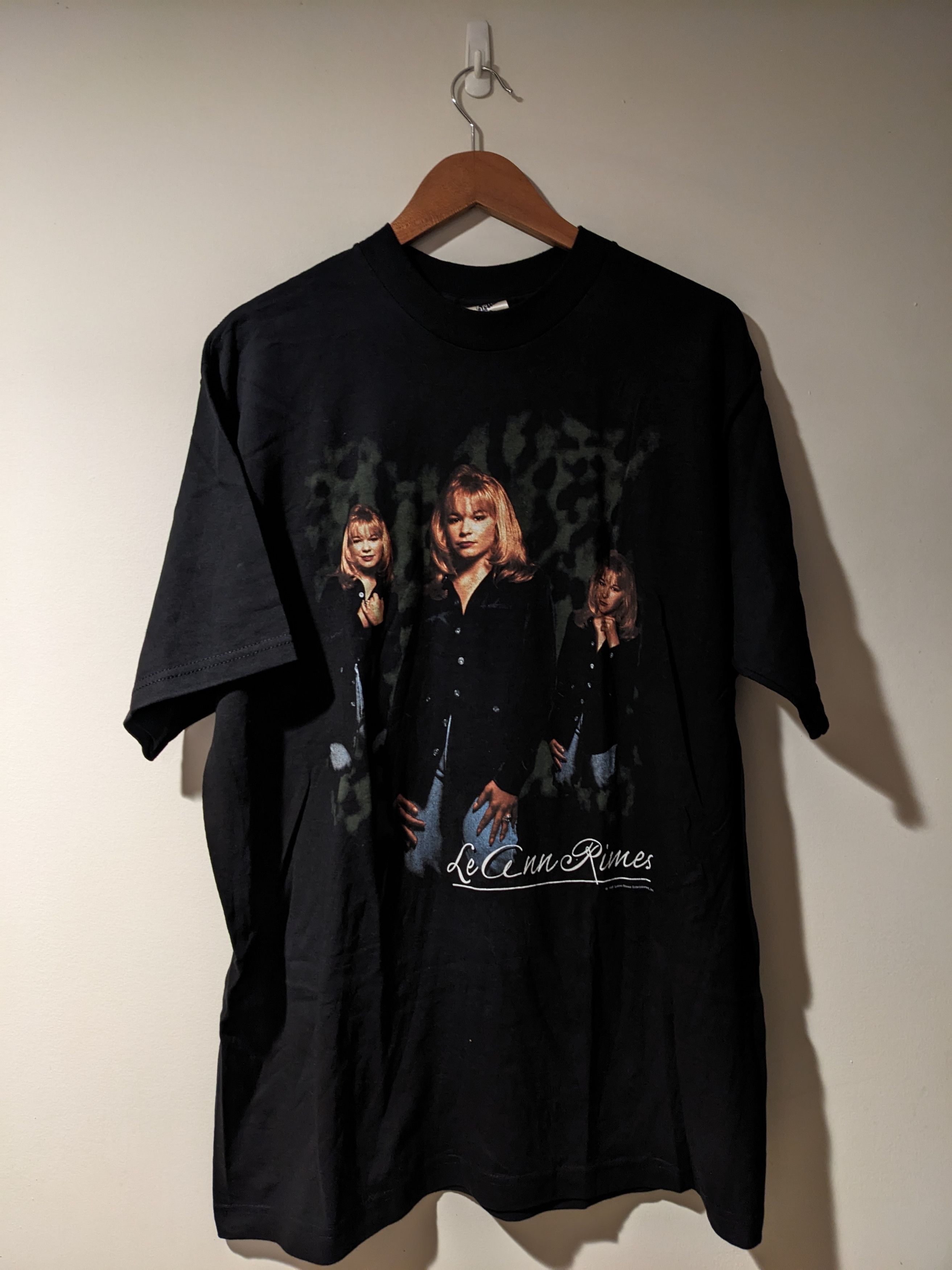 Vintage 1997 Leann Rimes Christian Rock Music T-Shirt