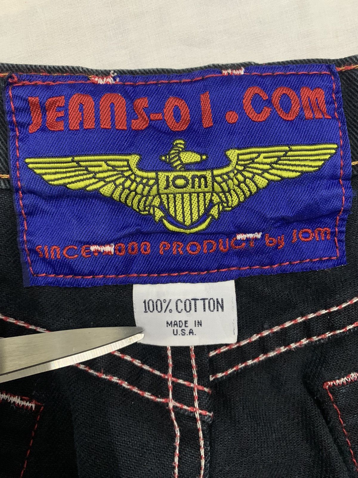 Hysteric Glamour Vintage Jom Jean-0I Black Baggy Wide Leg Flare Jeans Size 27" / US 4 / IT 40 - 16 Thumbnail