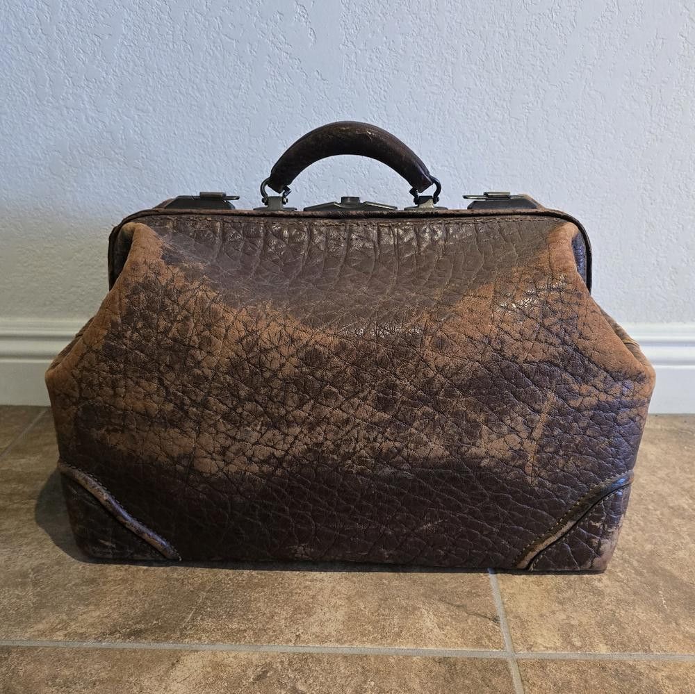 Corbin Vintage Leather | CORBIN | 1897 Gladstone Bag Size ONE SIZE - 3 Thumbnail