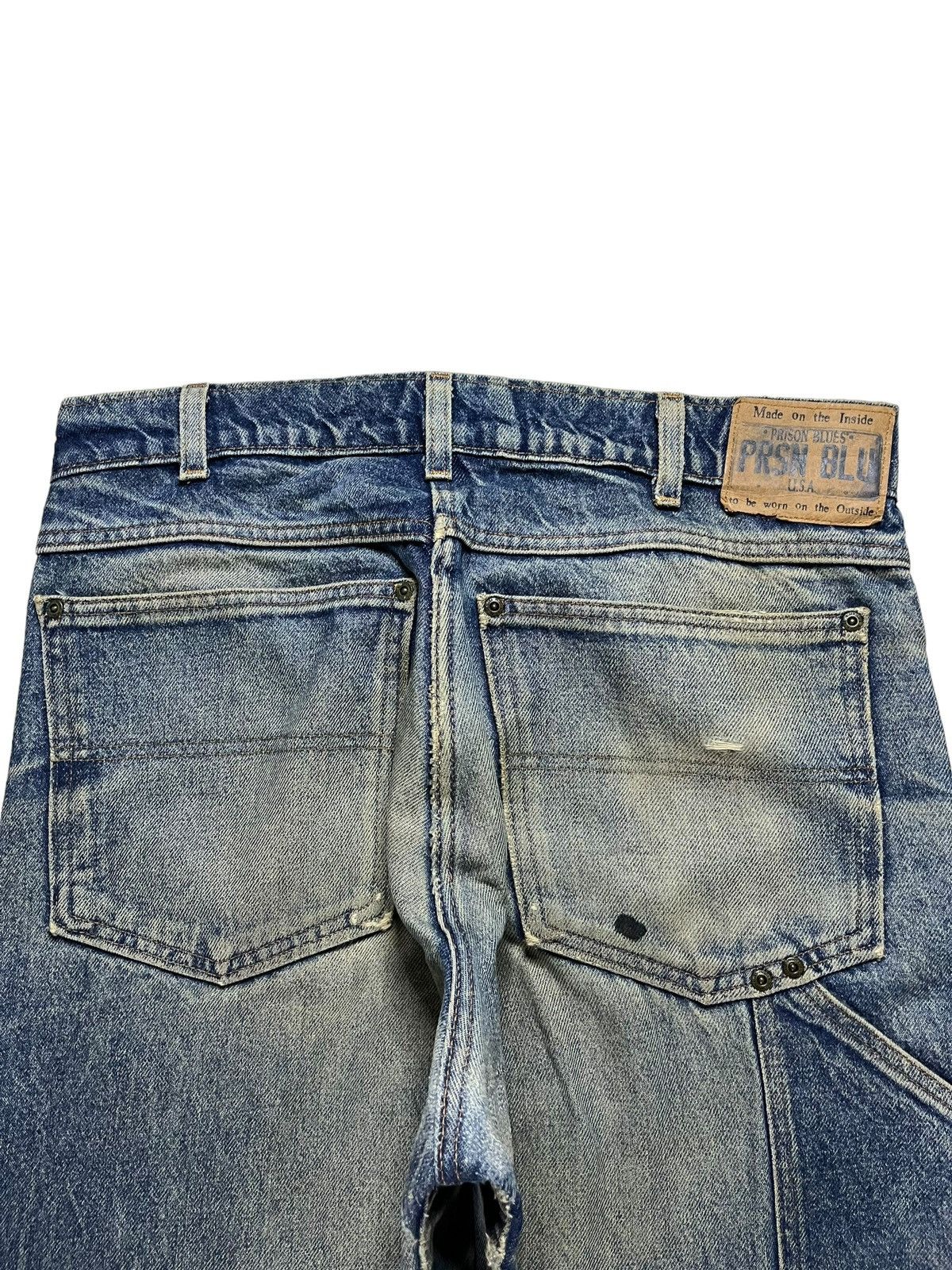 Japanese Brand Vintage Japanese Brand Mud Wash Carpenter Distressed Jeans Size US 35 - 8 Thumbnail