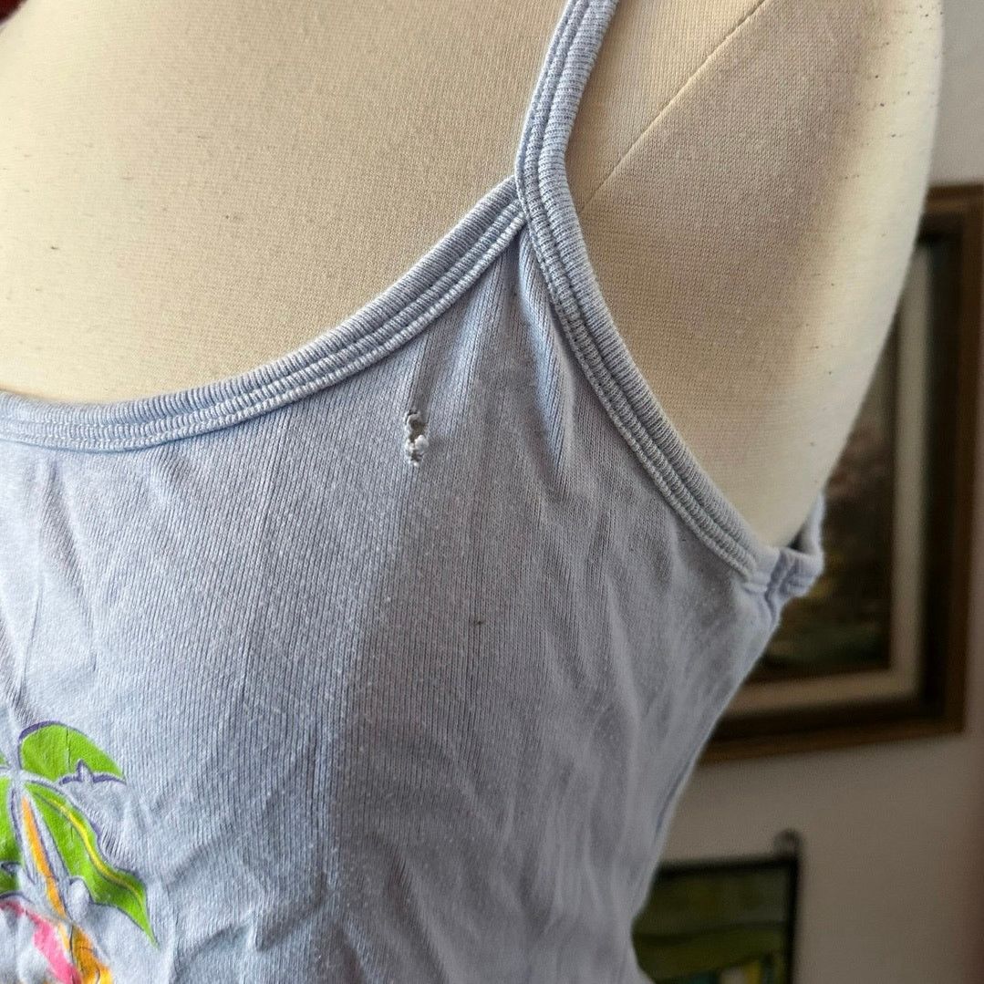 Other bay beauty california graphic blue tank top Size XL / US 12-14 / IT 48-50 - 3 Thumbnail