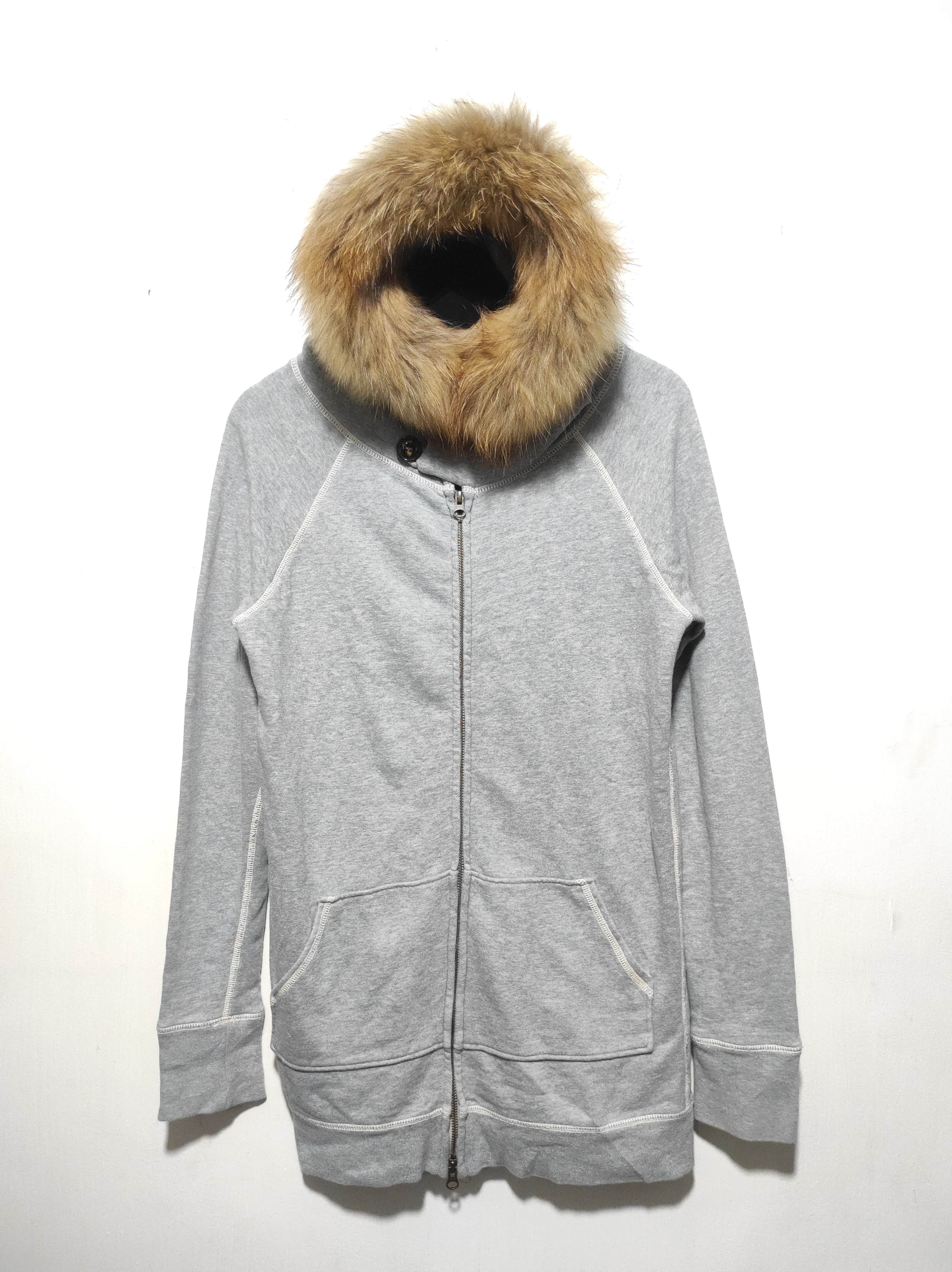 Le Grande Bleu (L.G.B.) Hunch Double Zipper Fur Hoodie Ifsixwasnine Lgb Style Size US M / EU 48-50 / 2 - 3 Thumbnail