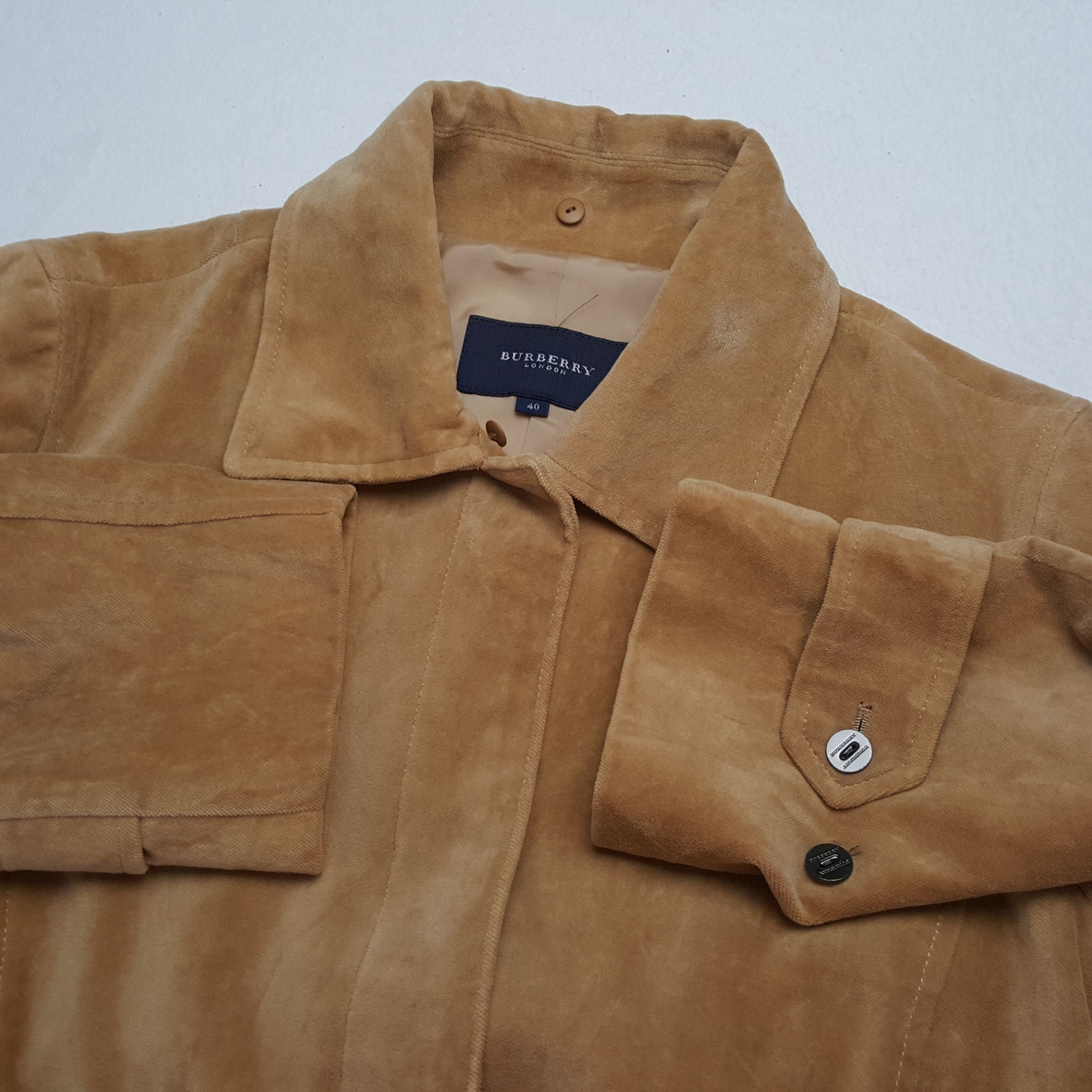 Burberry × Vintage BURBERRY LONDON Fashion Style Custom Art Jacket Size S / US 4 / IT 40 - 10 Thumbnail
