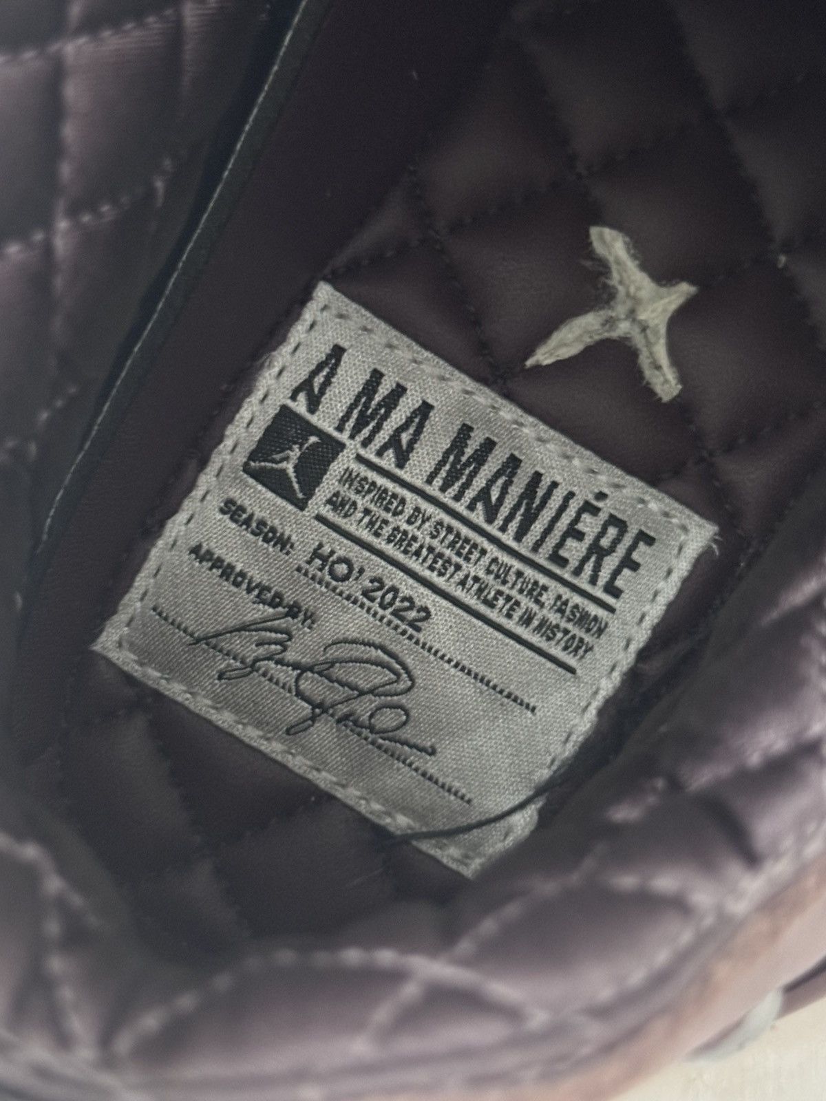 A Ma Maniere × Jordan Brand A ma maniere x air jordan 4 retro ‘ violet ore ‘ Size US 7.5 / IT 37.5 - 5 Thumbnail