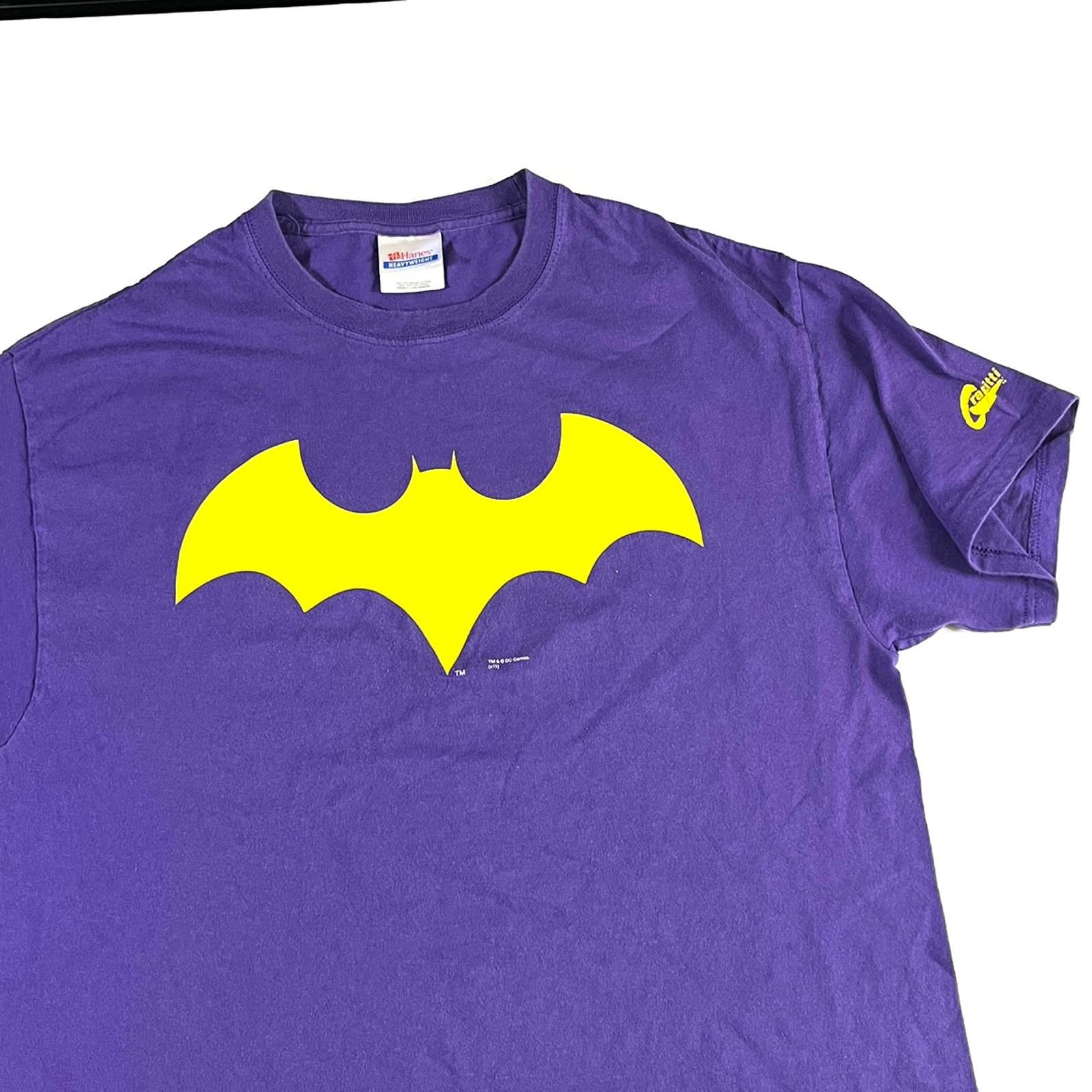 Vintage Vintage 2000’s Hanes Graphitti Batman Graphic T-shirt Medium Size US M / EU 48-50 / 2 - 2 Thumbnail