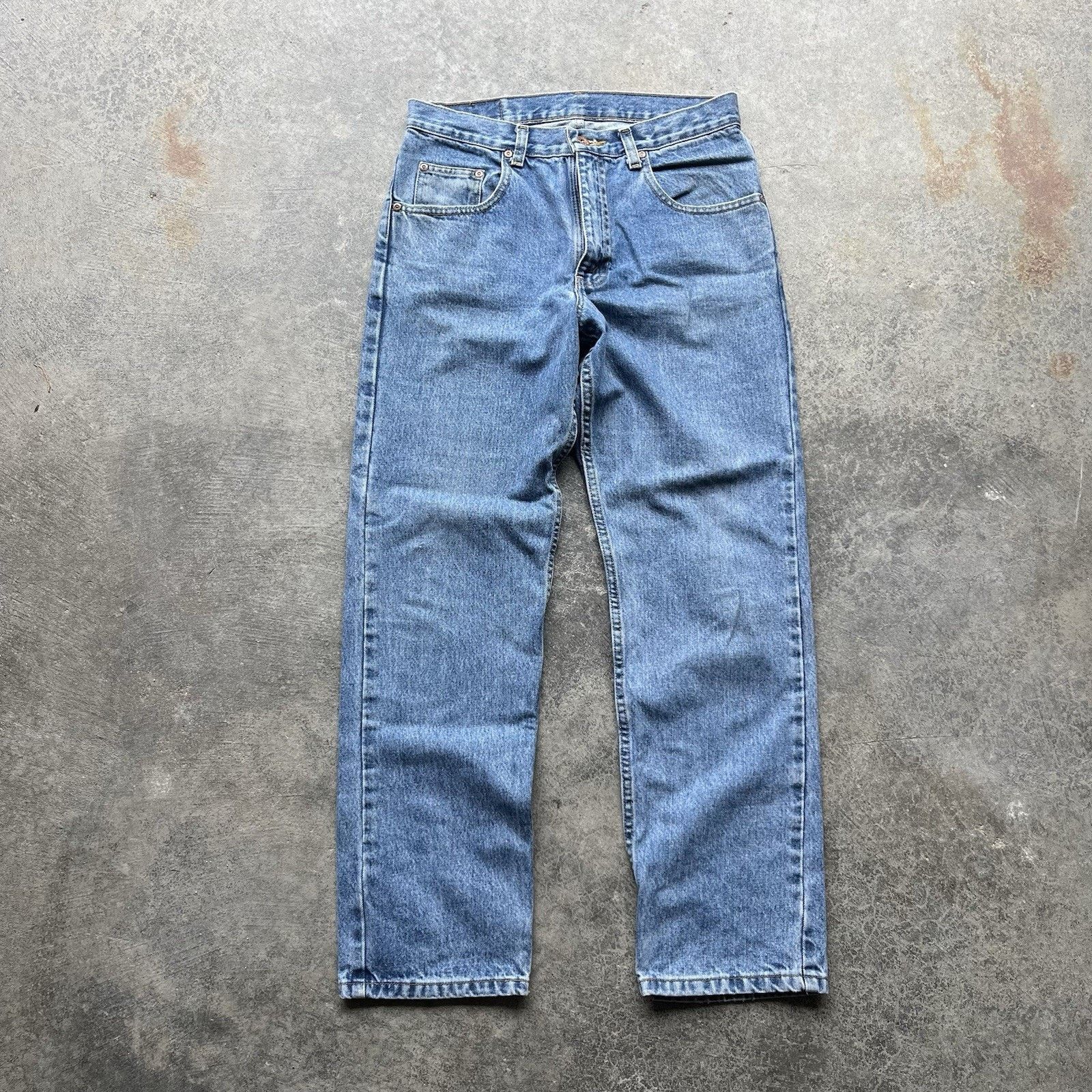 Vintage Vintage 90s Arizona Company Jeans Mens 31 X 30 Dark Wash Rel Size US 31 - 3 Thumbnail