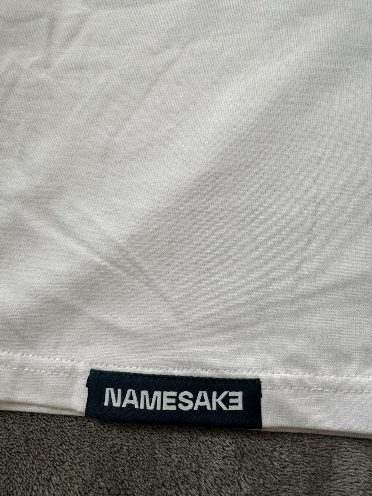 NAMESAKE NAMESAKE White Sava T-Shirt Size US M / EU 48-50 / 2 - 2 Thumbnail