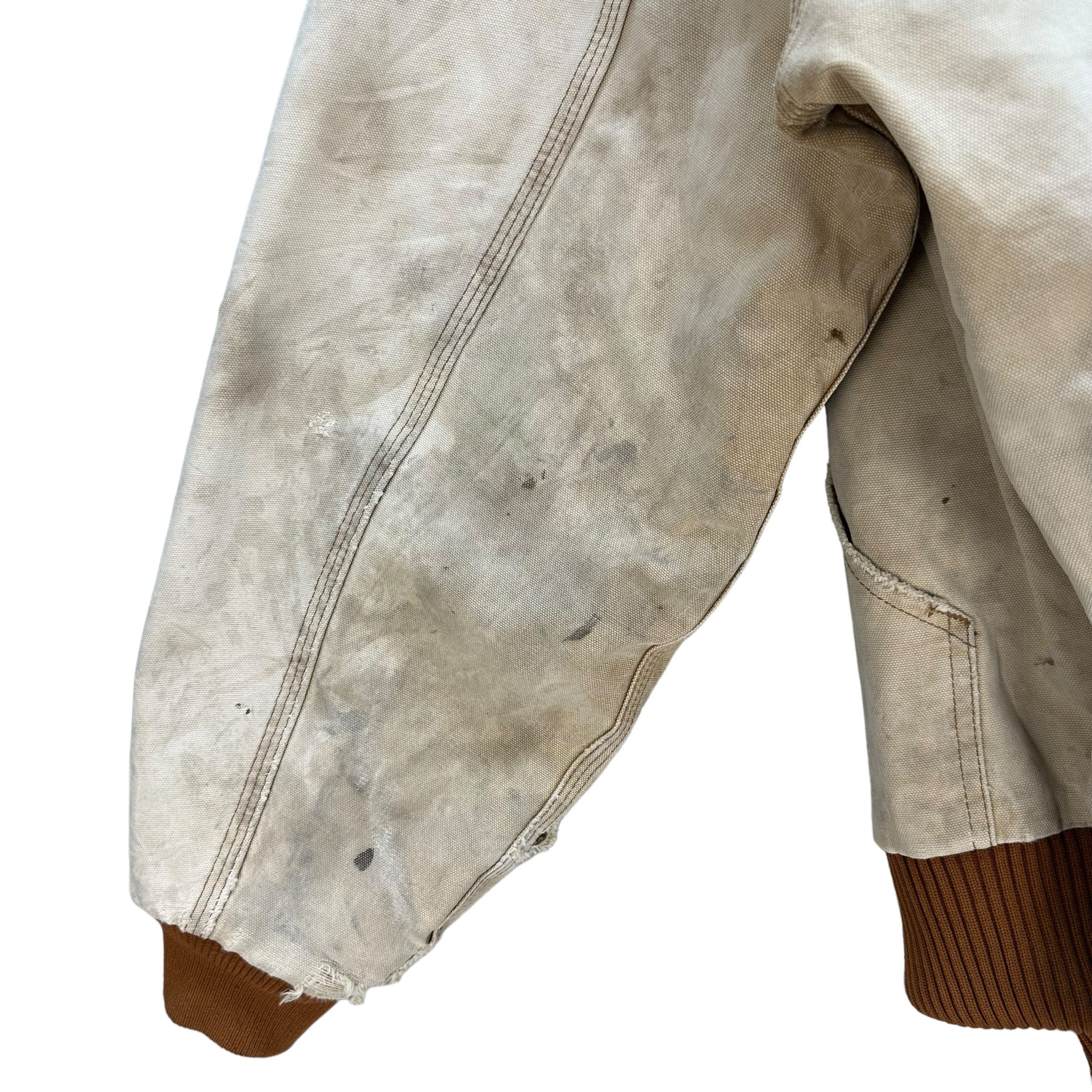 Carhartt TRASHED🔥 Carhartt Quick Duck Distressed Jacket #A31-0699 Size US XXL / EU 58 / 5 - 19 Thumbnail