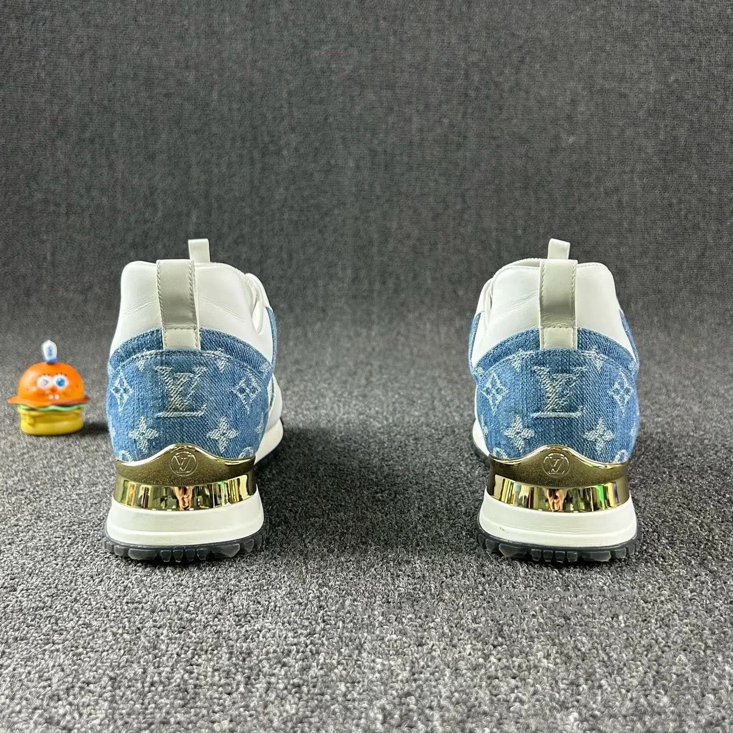 Louis Vuitton louis vuitton denim patchwork sneakers. Size US 7.5 / IT 37.5 - 5 Thumbnail